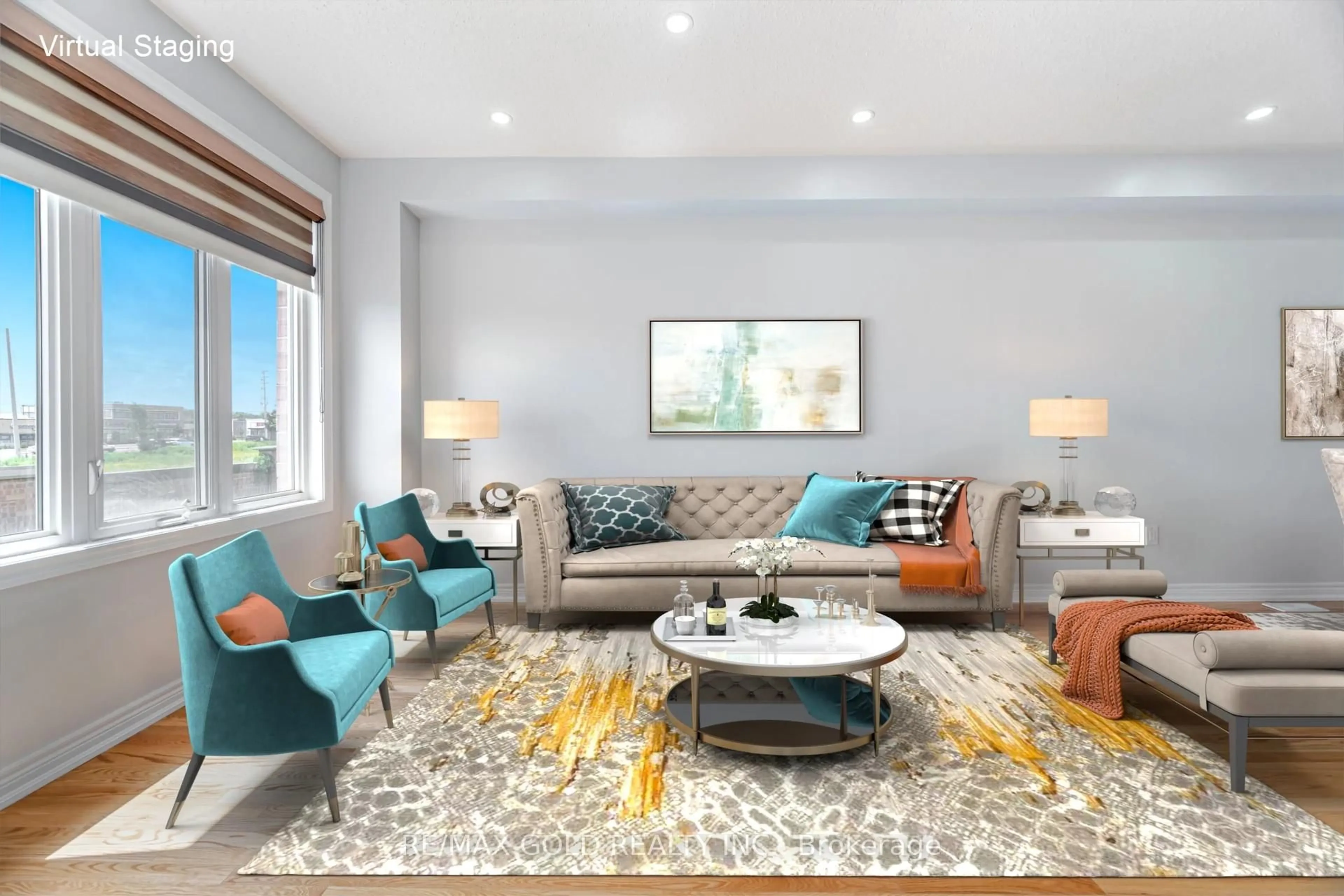 Living room with furniture, unknown for 240 Sky Harbour Dr, Brampton Ontario L6Y 2Z7