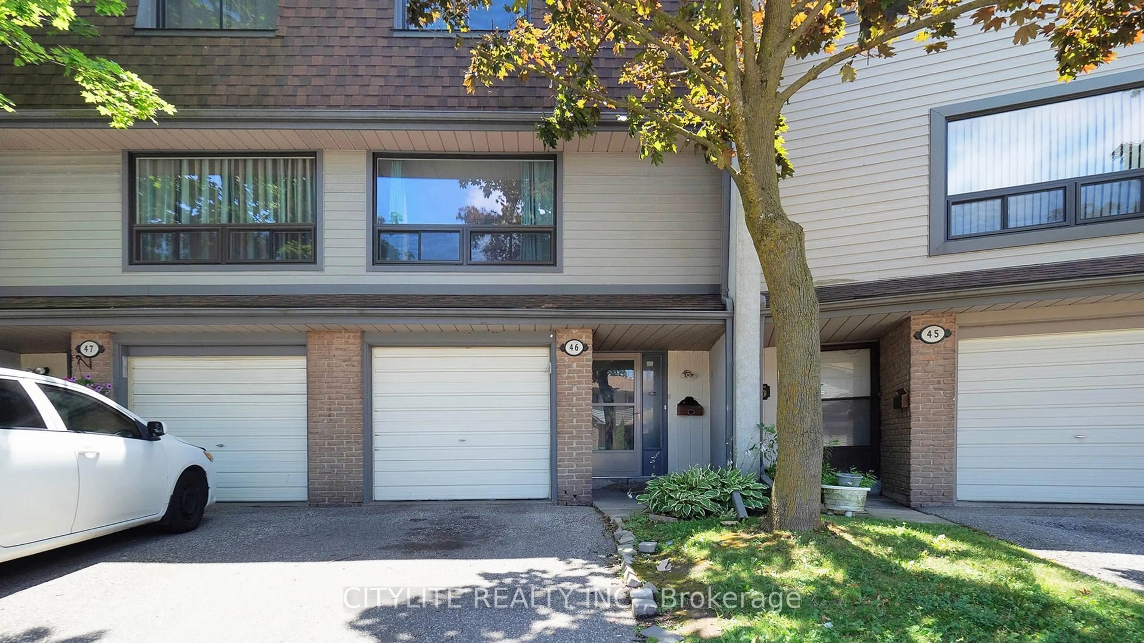 Home with brick exterior material, street for 46 Ashton Cres #46, Brampton Ontario L6S 3J9
