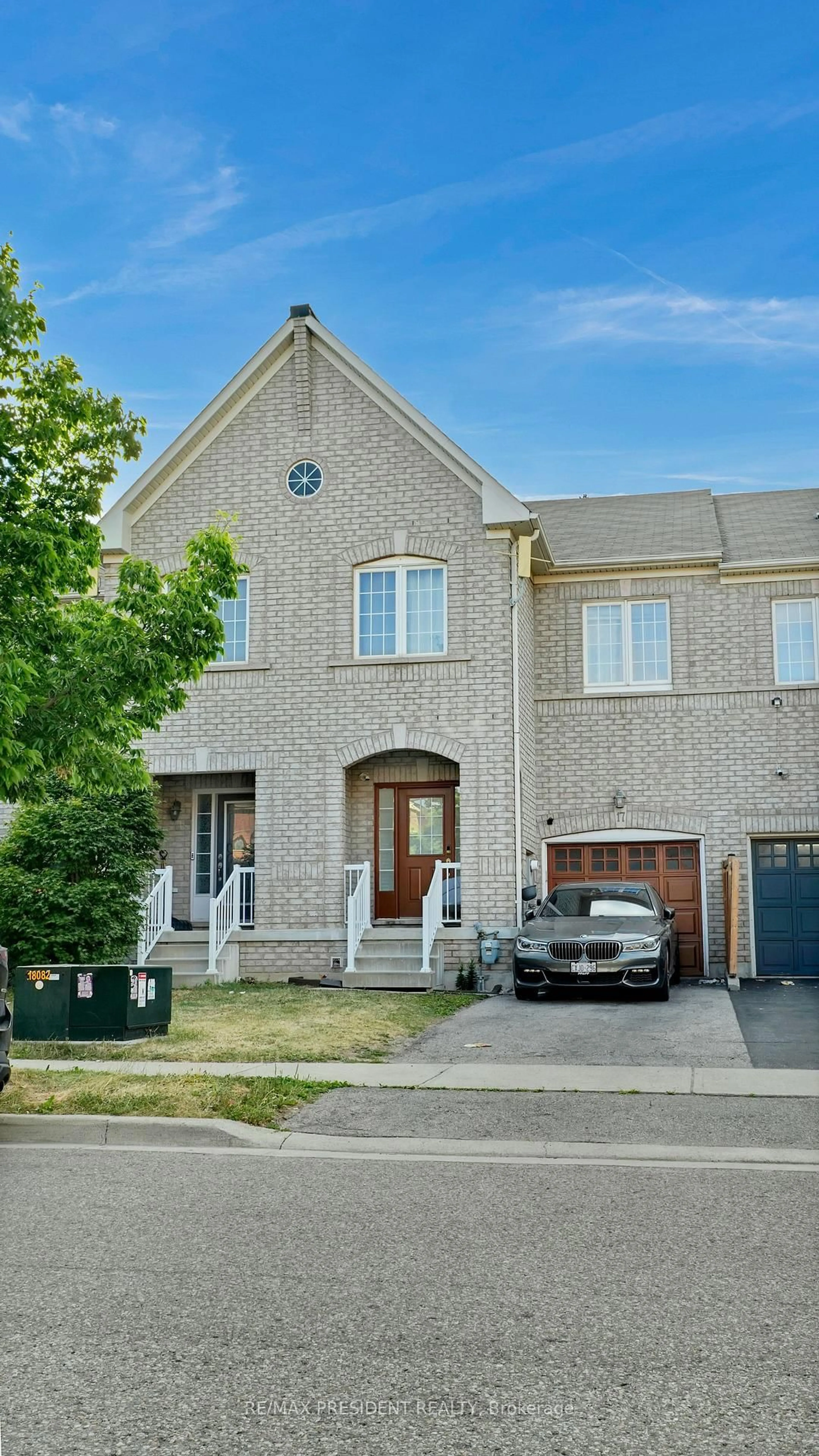 Home with brick exterior material, street for 17 Frenchpark Circ, Brampton Ontario L6X 0Y6