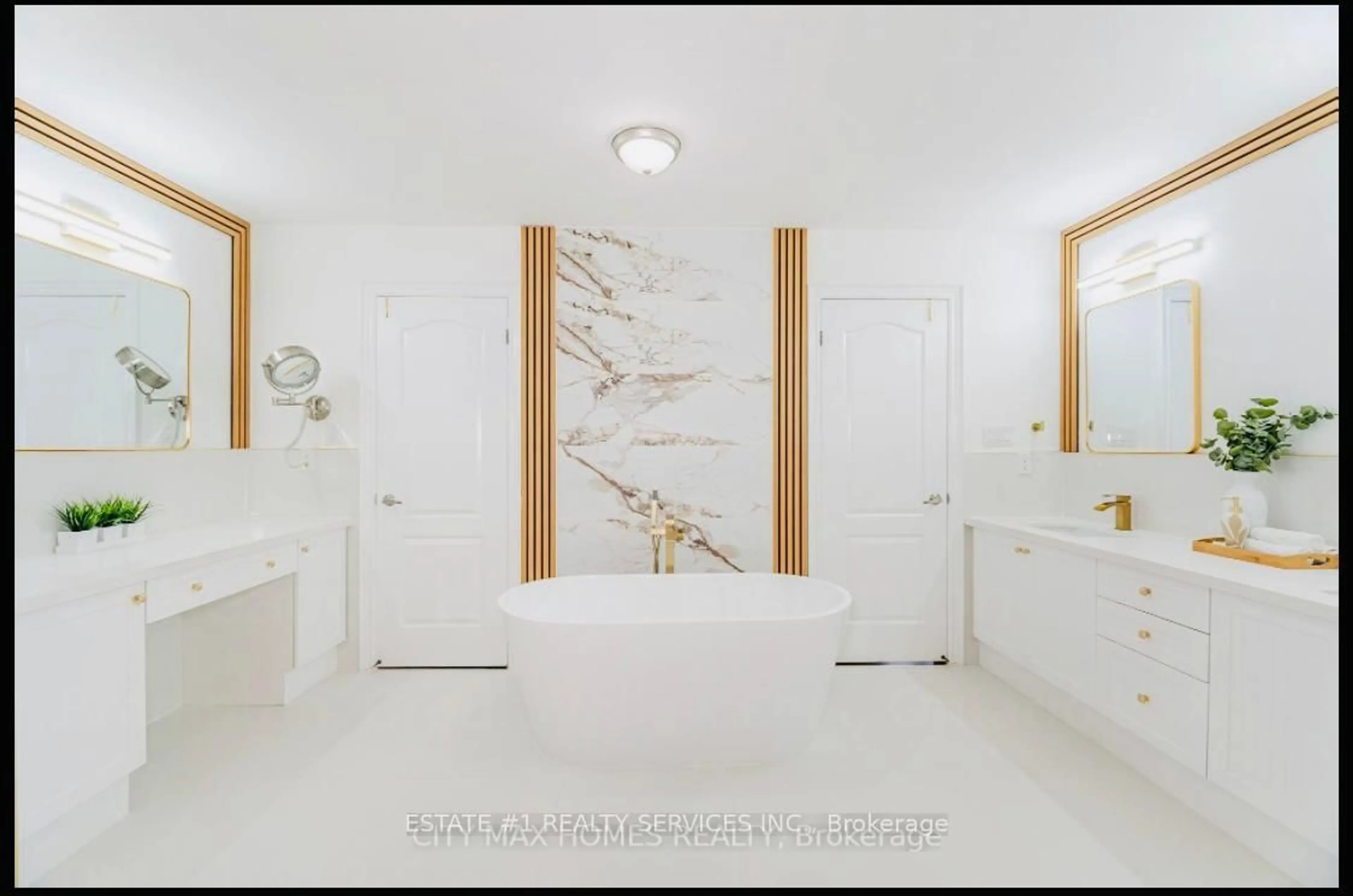 Contemporary bathroom, ceramic/tile floor for 57 Beacon Hill Dr, Brampton Ontario L6X 0V7