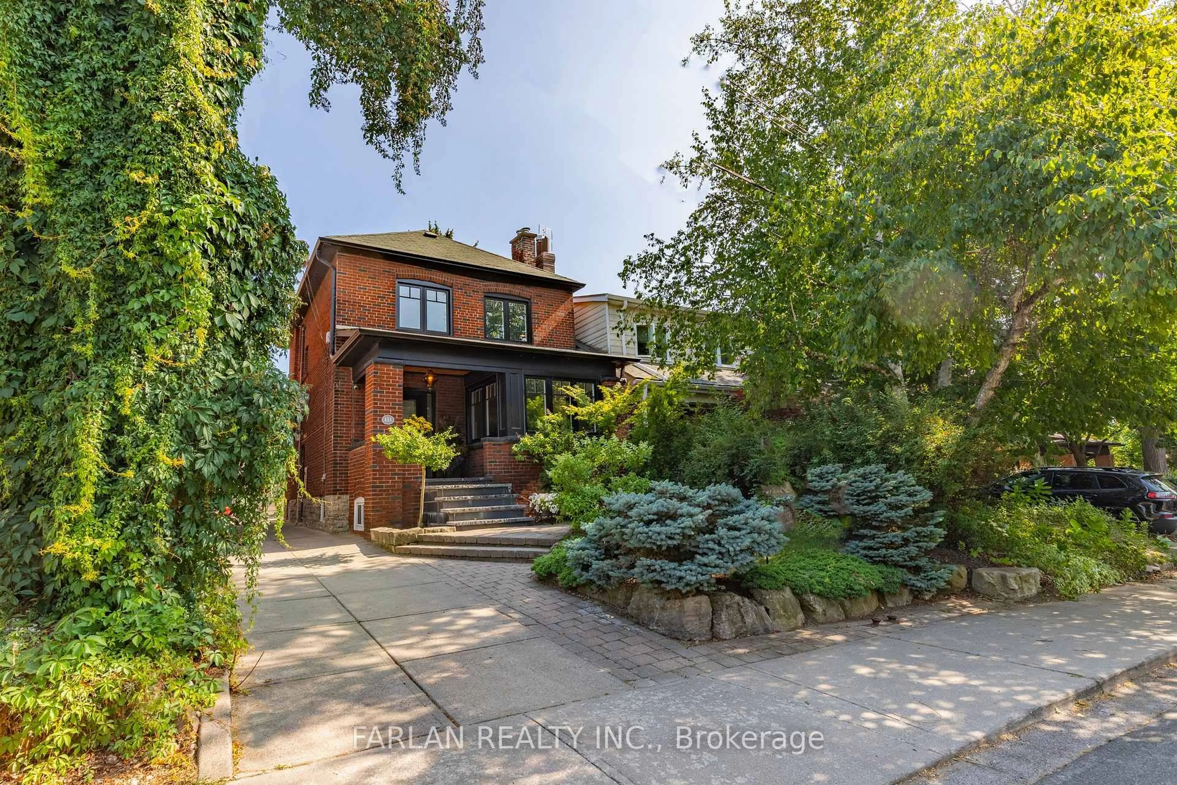 Home with brick exterior material, street for 133 Deforest Rd, Toronto Ontario M6S 1J7