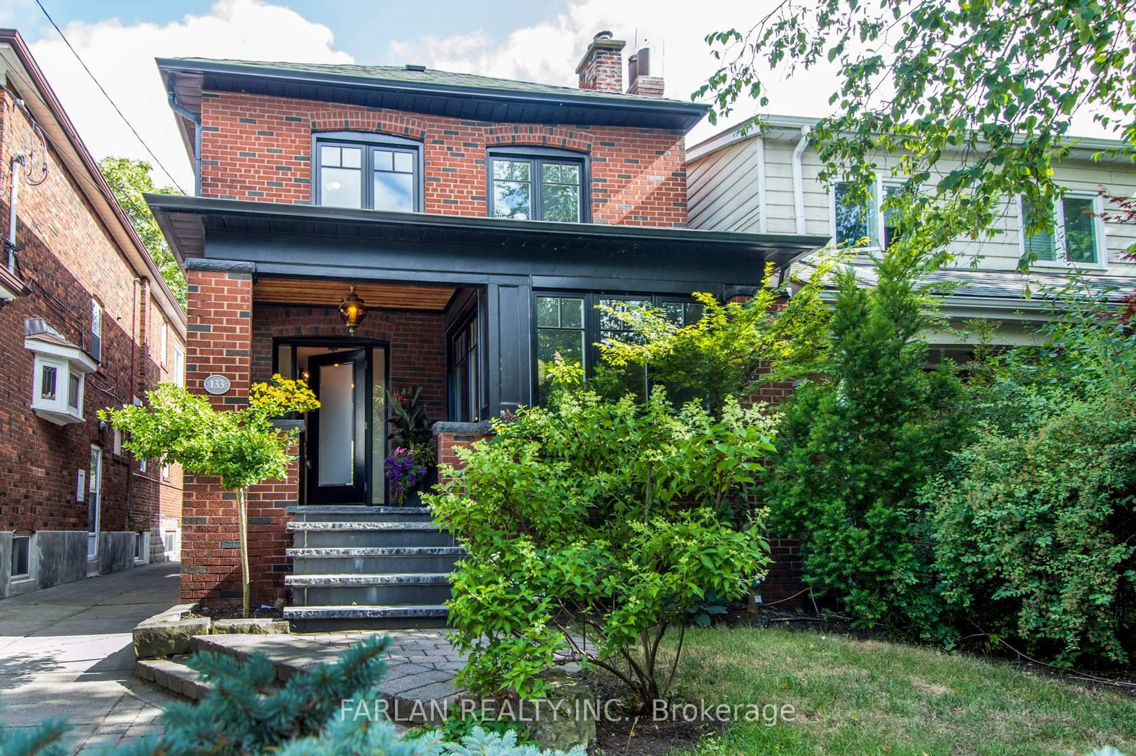 Home with brick exterior material, street for 133 Deforest Rd, Toronto Ontario M6S 1J7