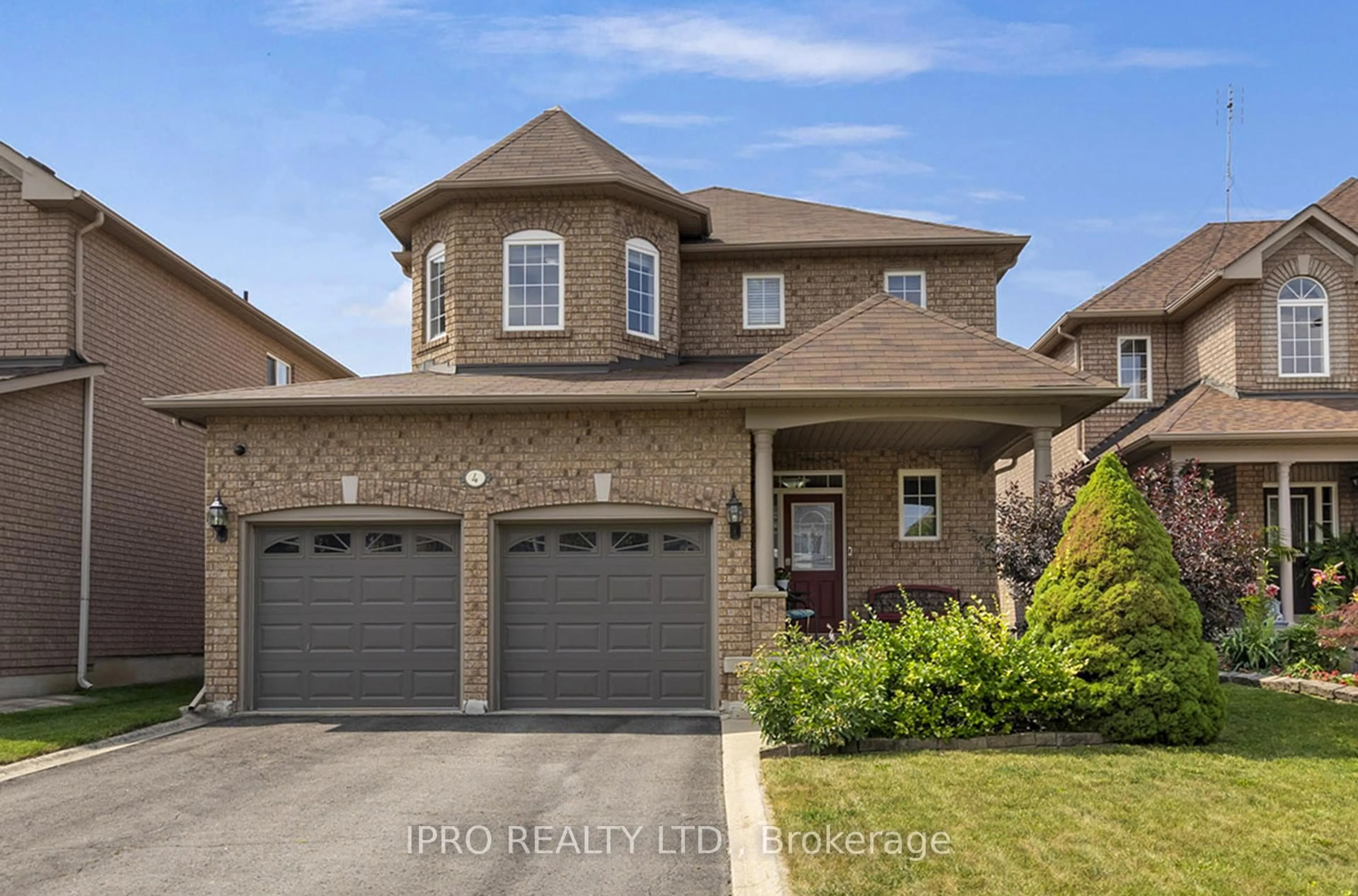 Home with brick exterior material, street for 4 Ash Crt, Brampton Ontario L7A 1L5