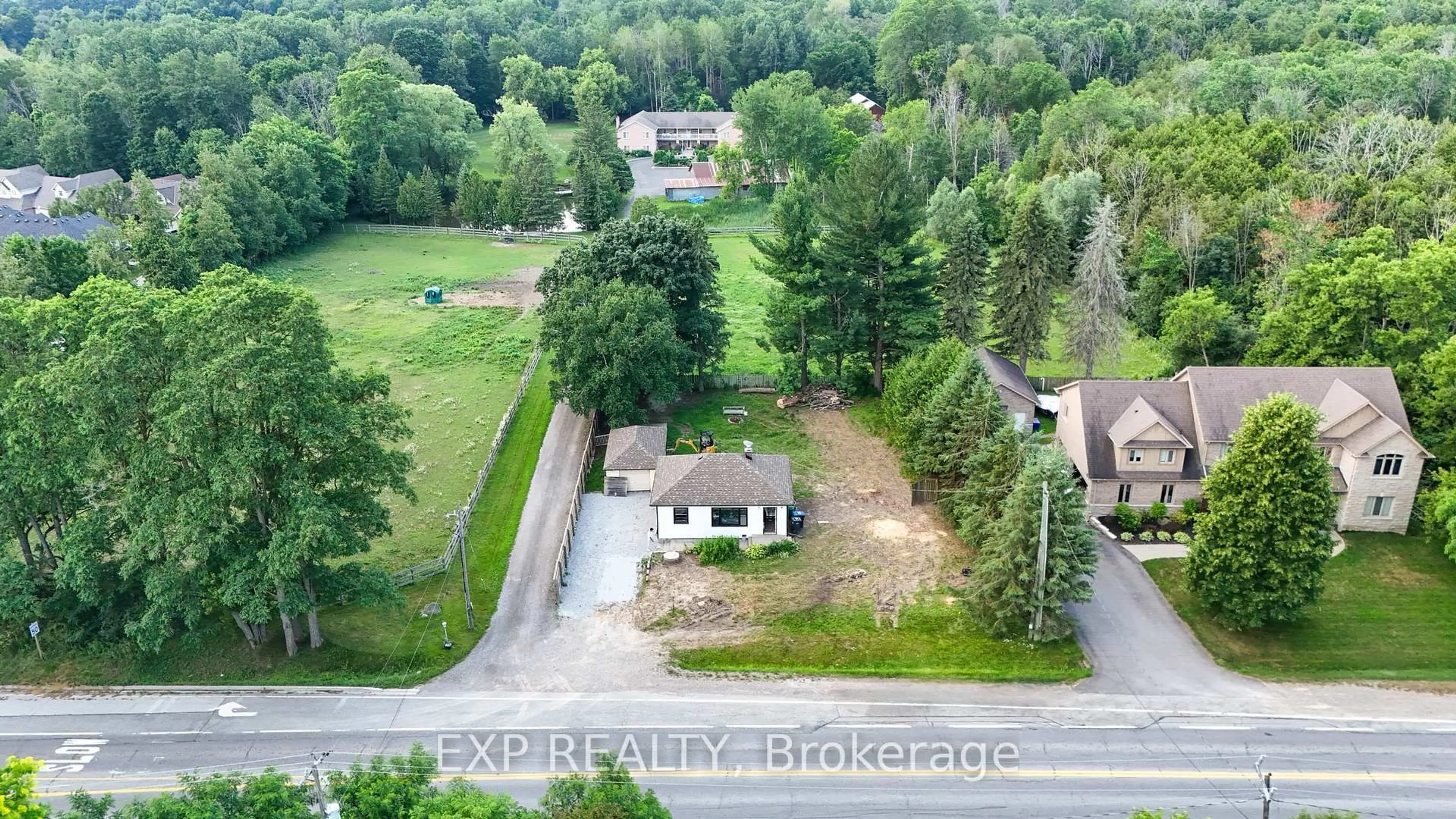 A pic from outside/outdoor area/front of a property/back of a property/a pic from drone, unknown for 16218 Airport Rd, Caledon Ontario L0N 1E0