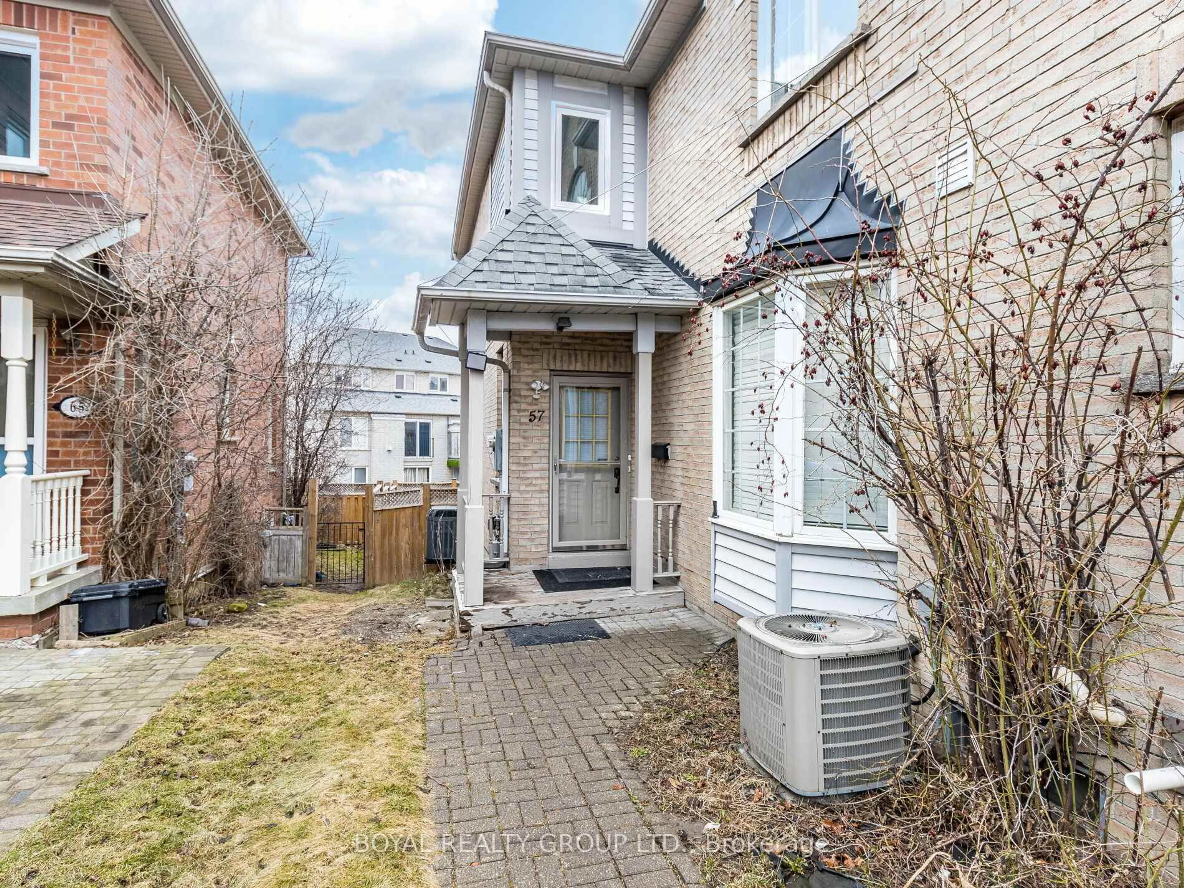 Home with brick exterior material, street for 57 Hickorybush Ave, Brampton Ontario L6R 1C8