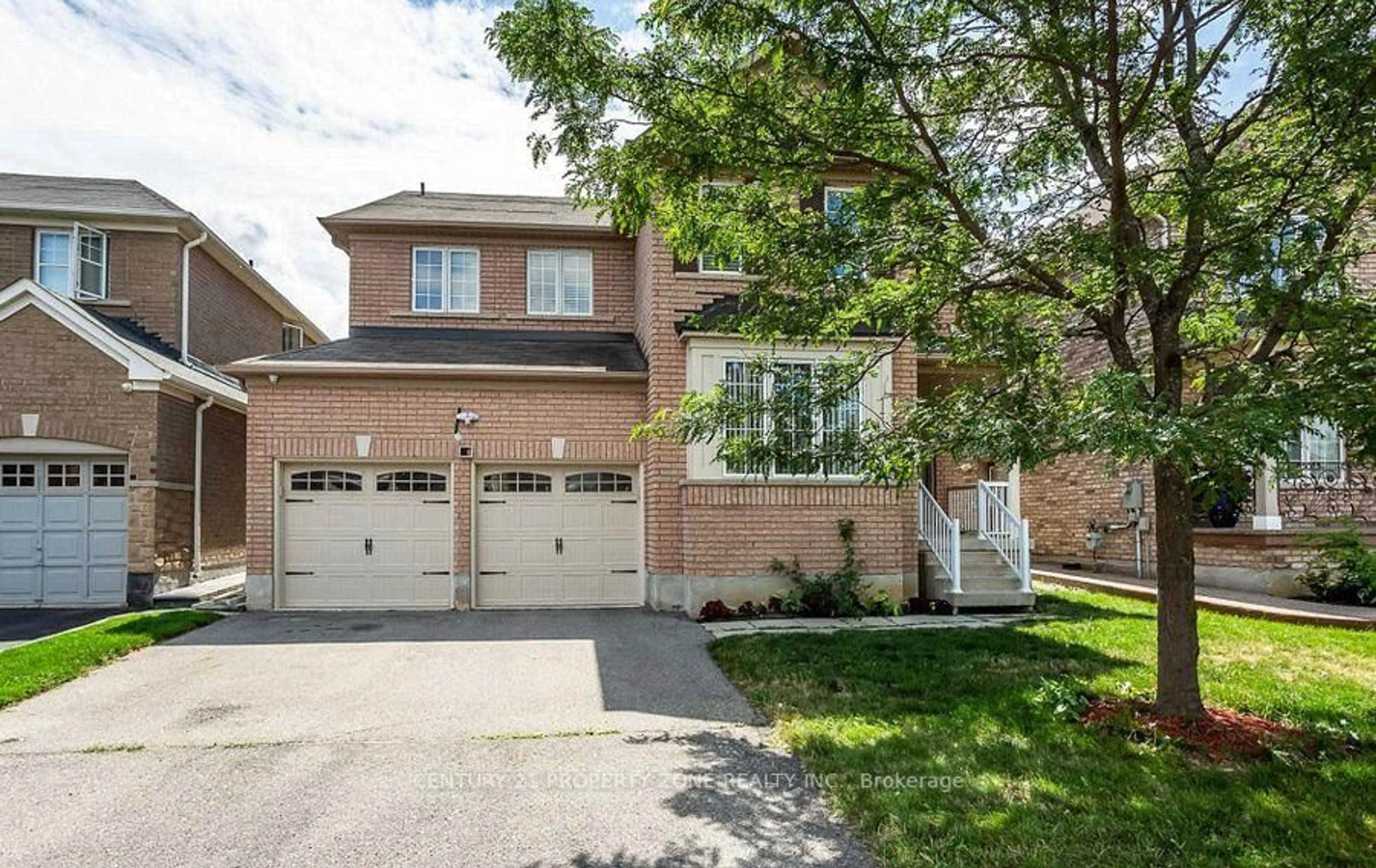 Home with brick exterior material, street for 8 Perkins Dr, Brampton Ontario L7A 3W2