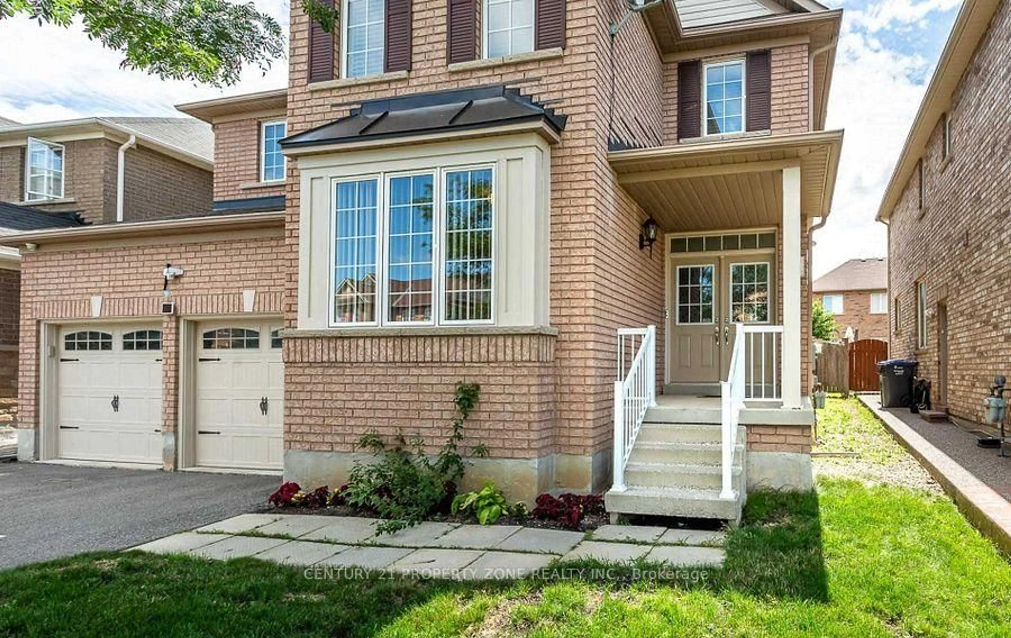 Home with brick exterior material, street for 8 Perkins Dr, Brampton Ontario L7A 3W2