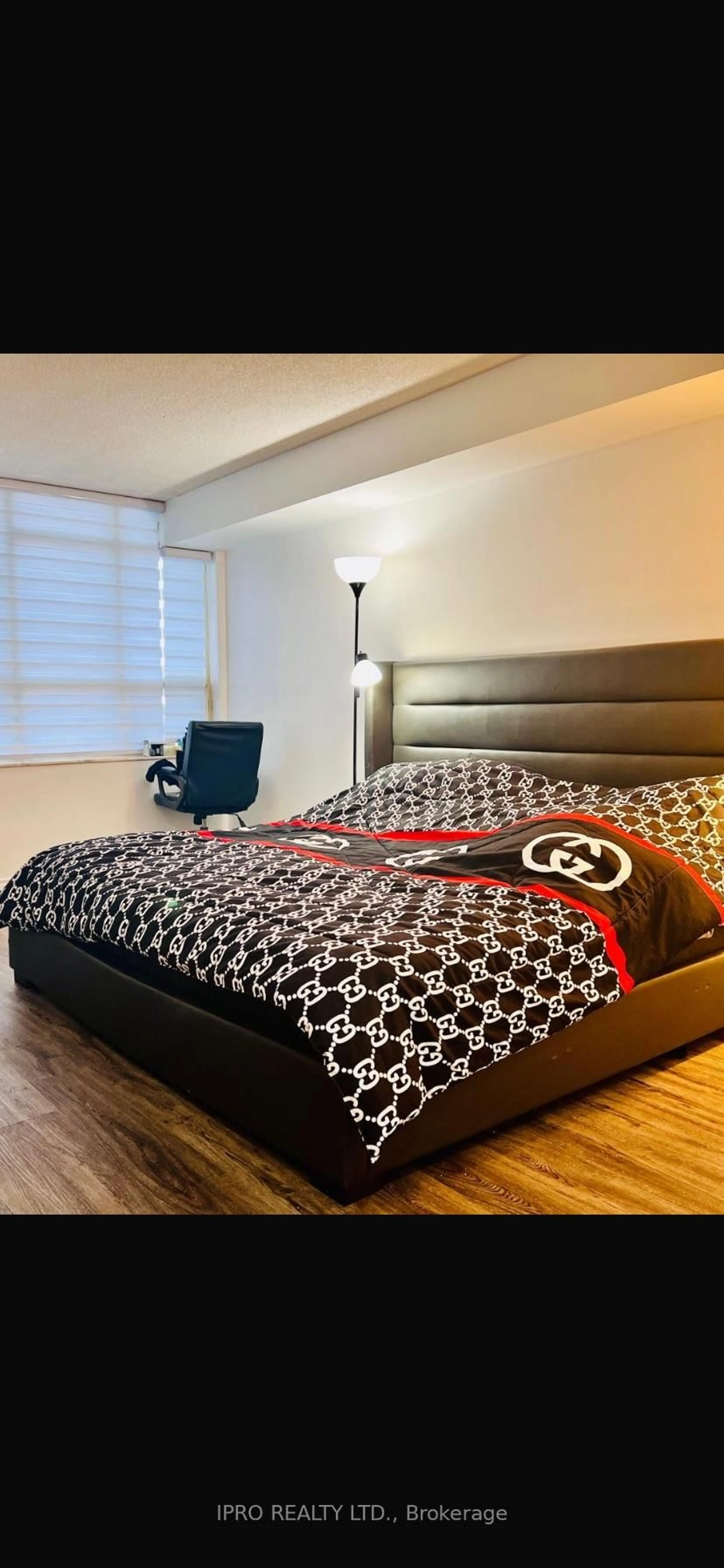 Bedroom with bed, unknown for 10 Malta Ave #1504, Brampton Ontario L6Y 4G6