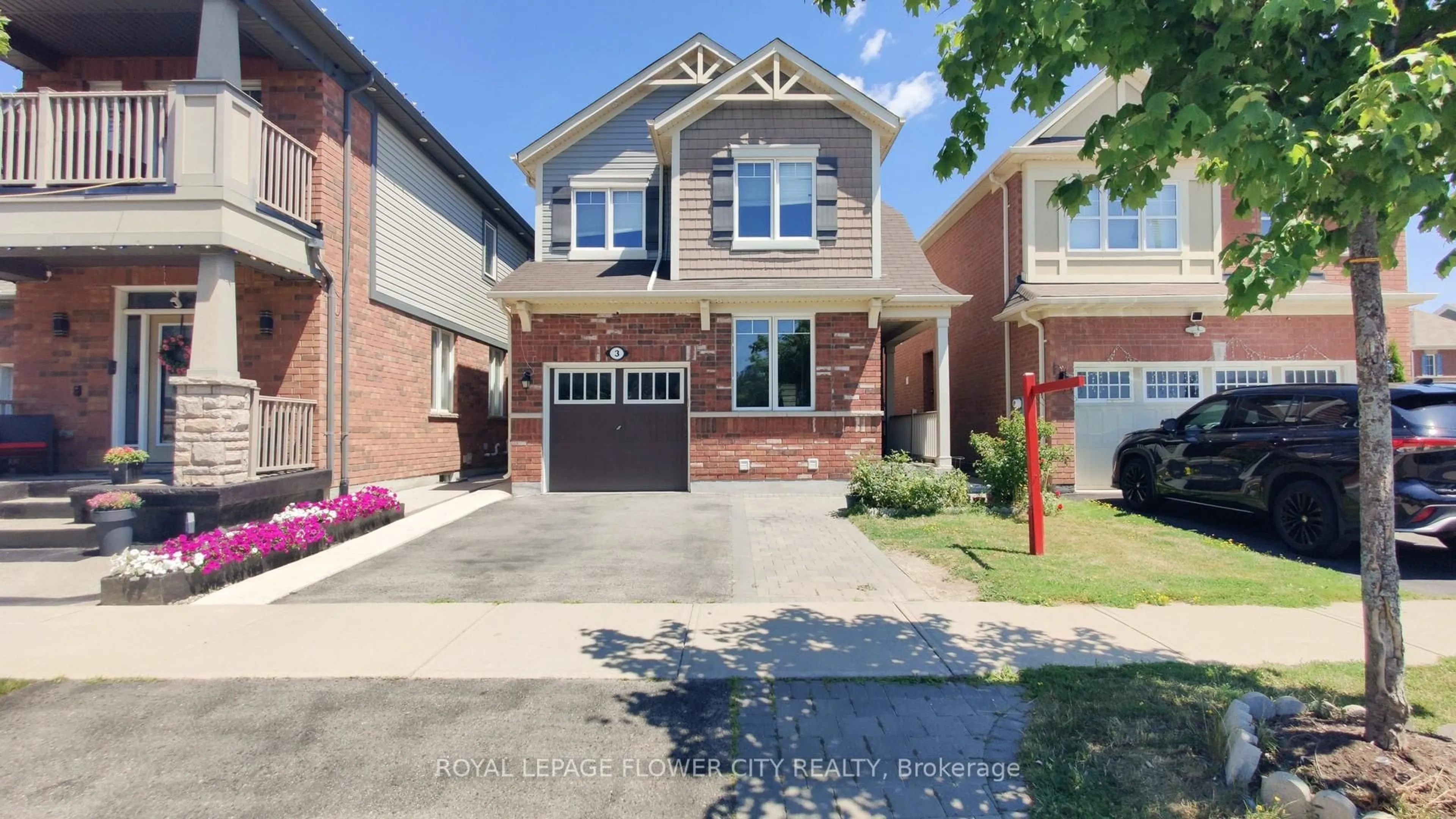 Home with brick exterior material, street for 3 Fenchurch Dr, Brampton Ontario L7A 4G5