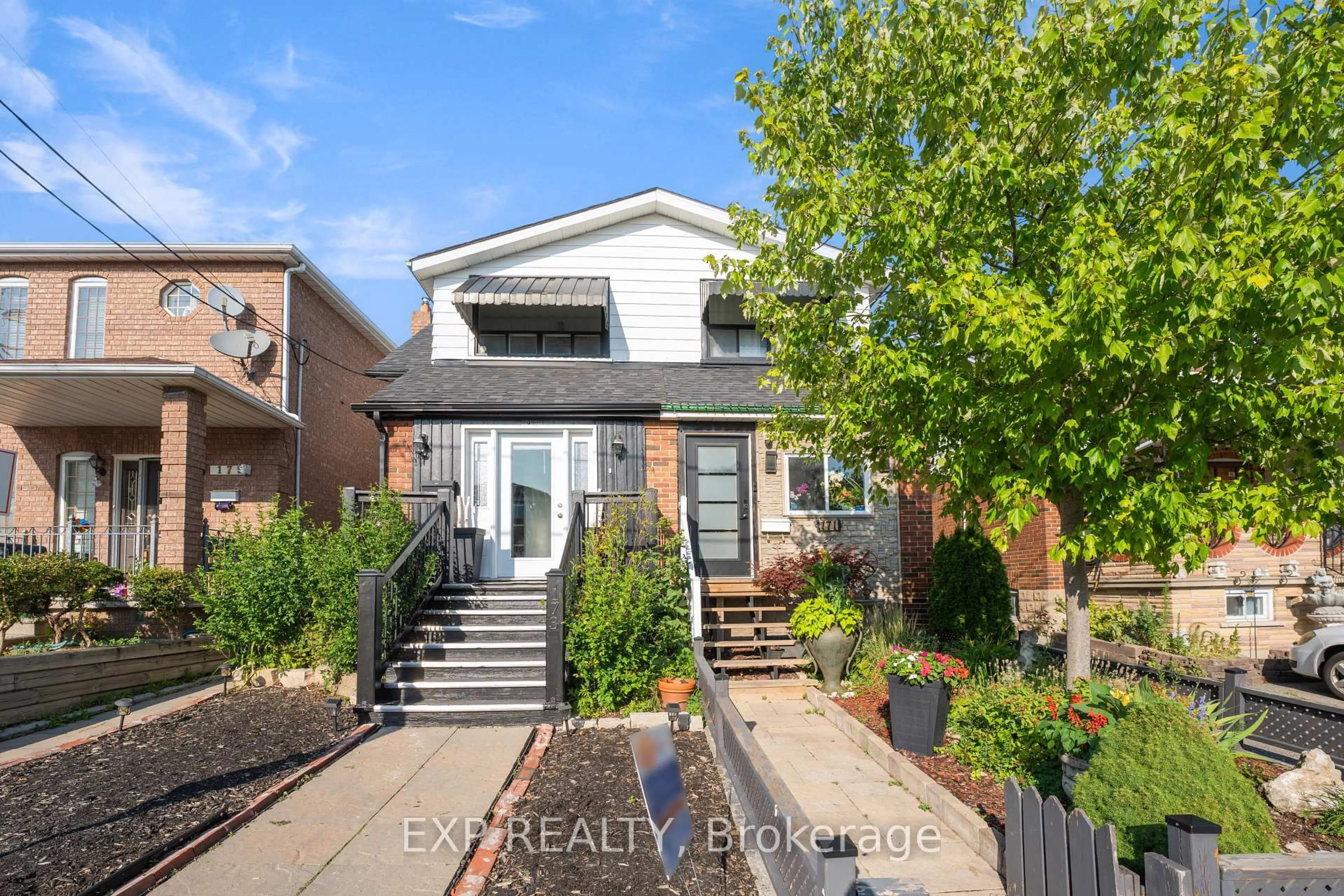 Home with brick exterior material, street for 173 Kane Ave, Toronto Ontario M6M 3N4