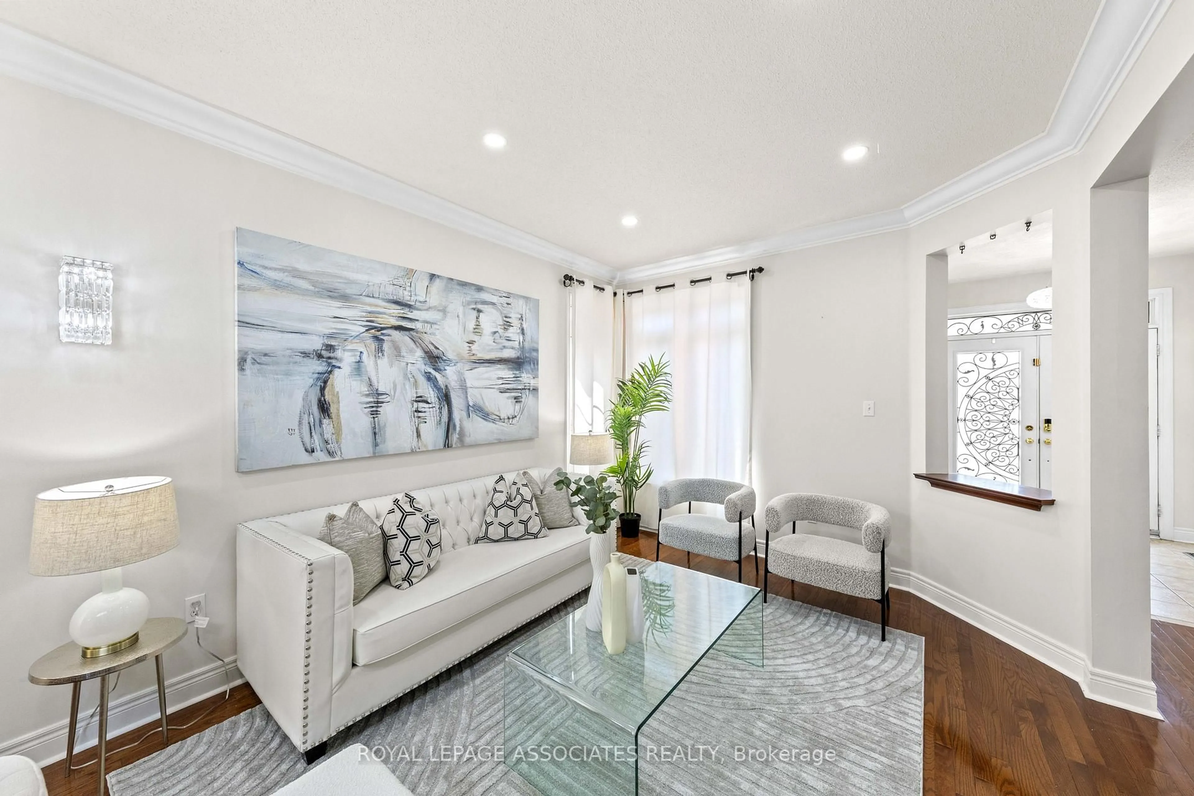 Living room with furniture, unknown for 13 Laurentide Cres, Brampton Ontario L6P 1Y4
