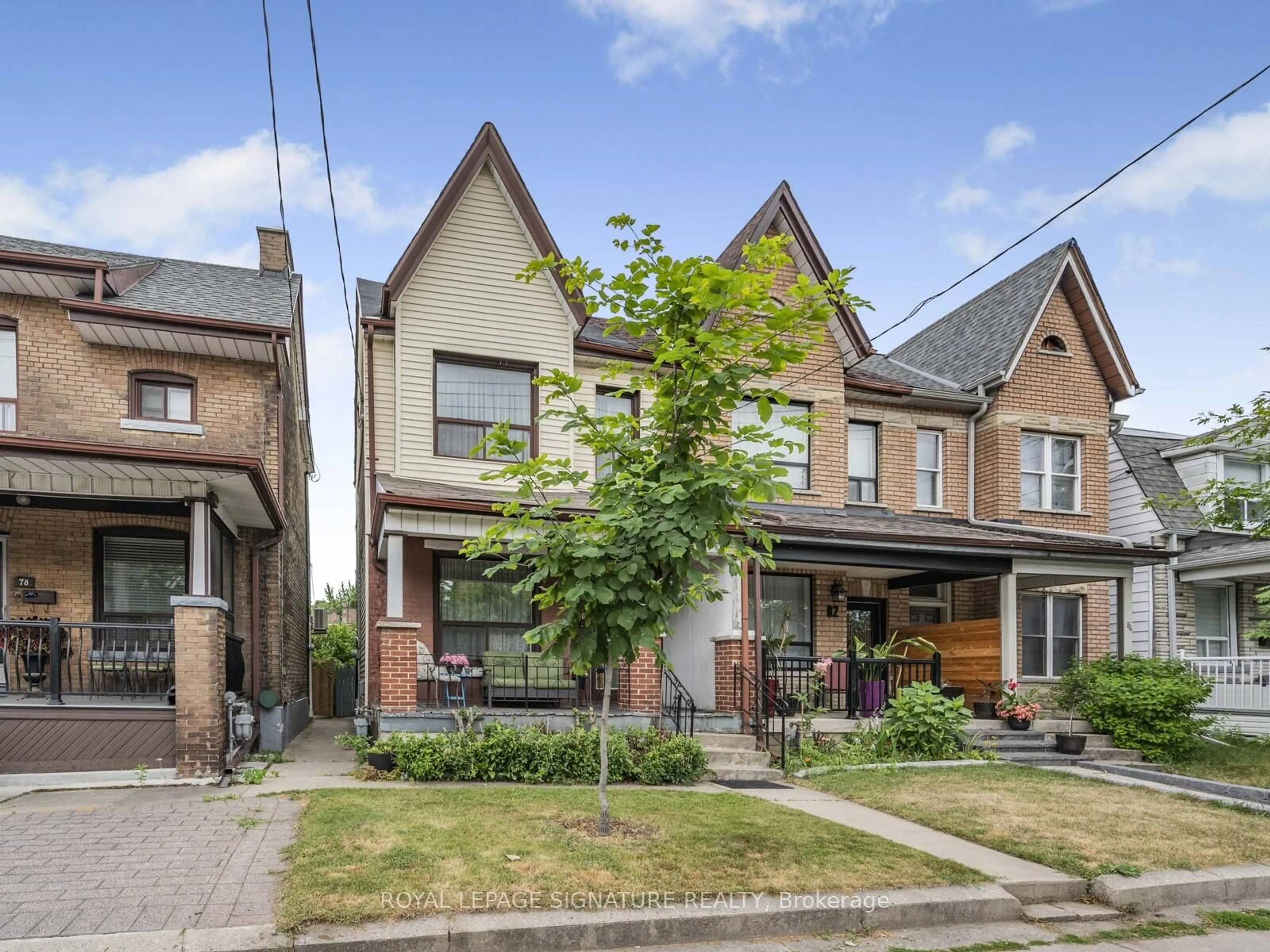 Home with brick exterior material, street for 80 Symington Ave, Toronto Ontario M6P 3W1