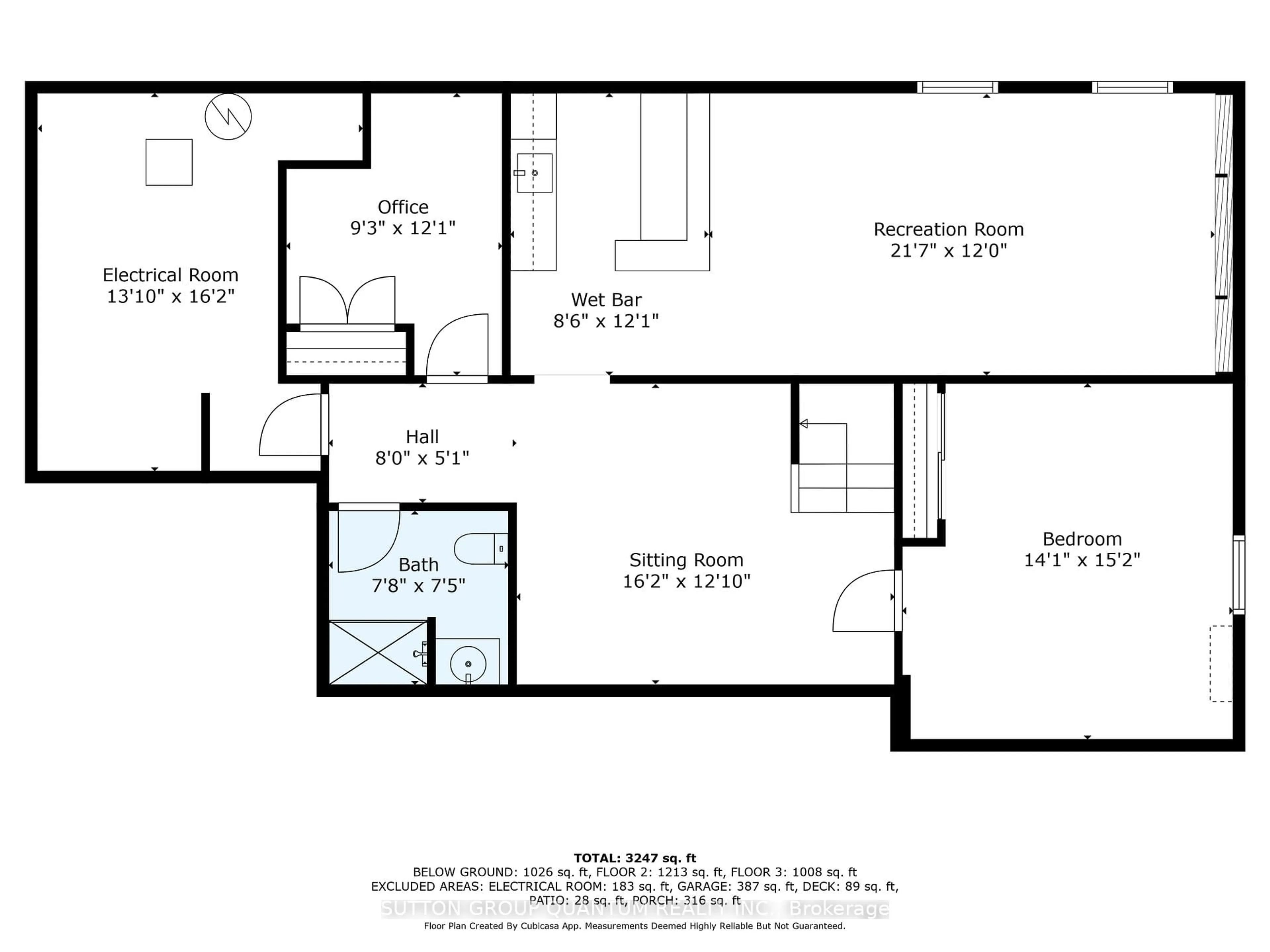 Floor plan for 1857 Friar Tuck Crt, Mississauga Ontario L5K 2L4
