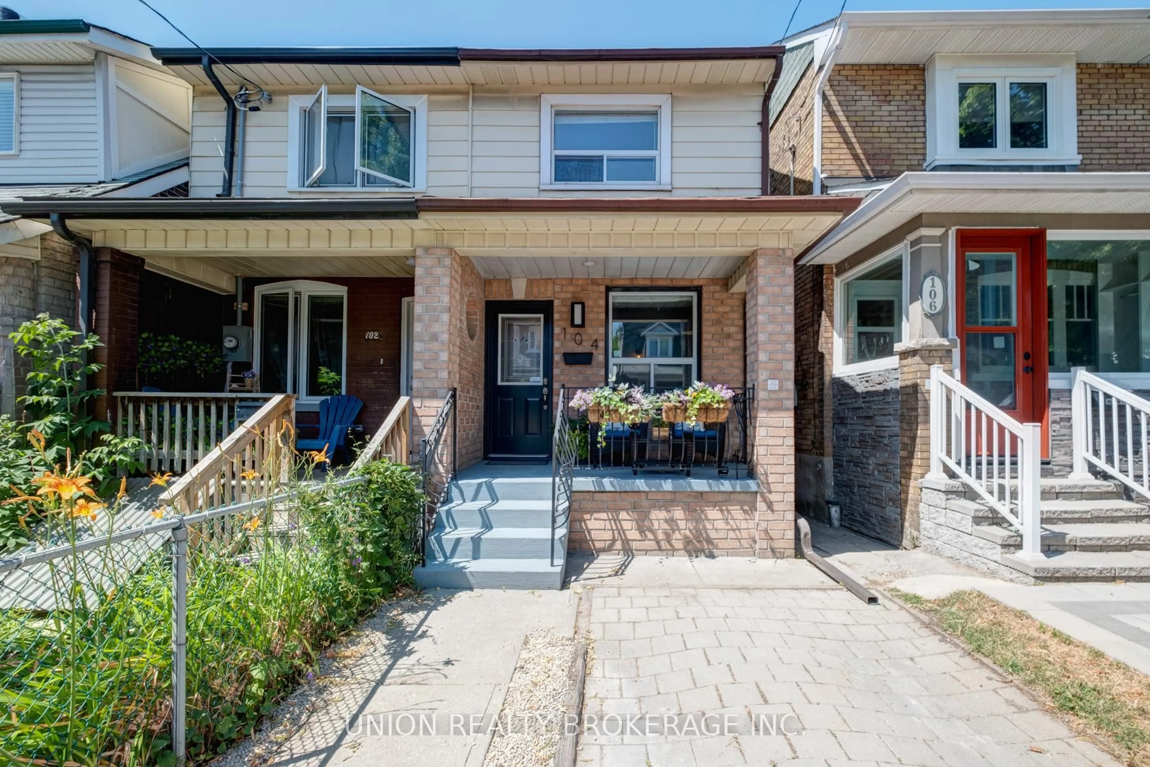 Home with brick exterior material, street for 104 Blackthorn Ave, Toronto Ontario M6N 3H6