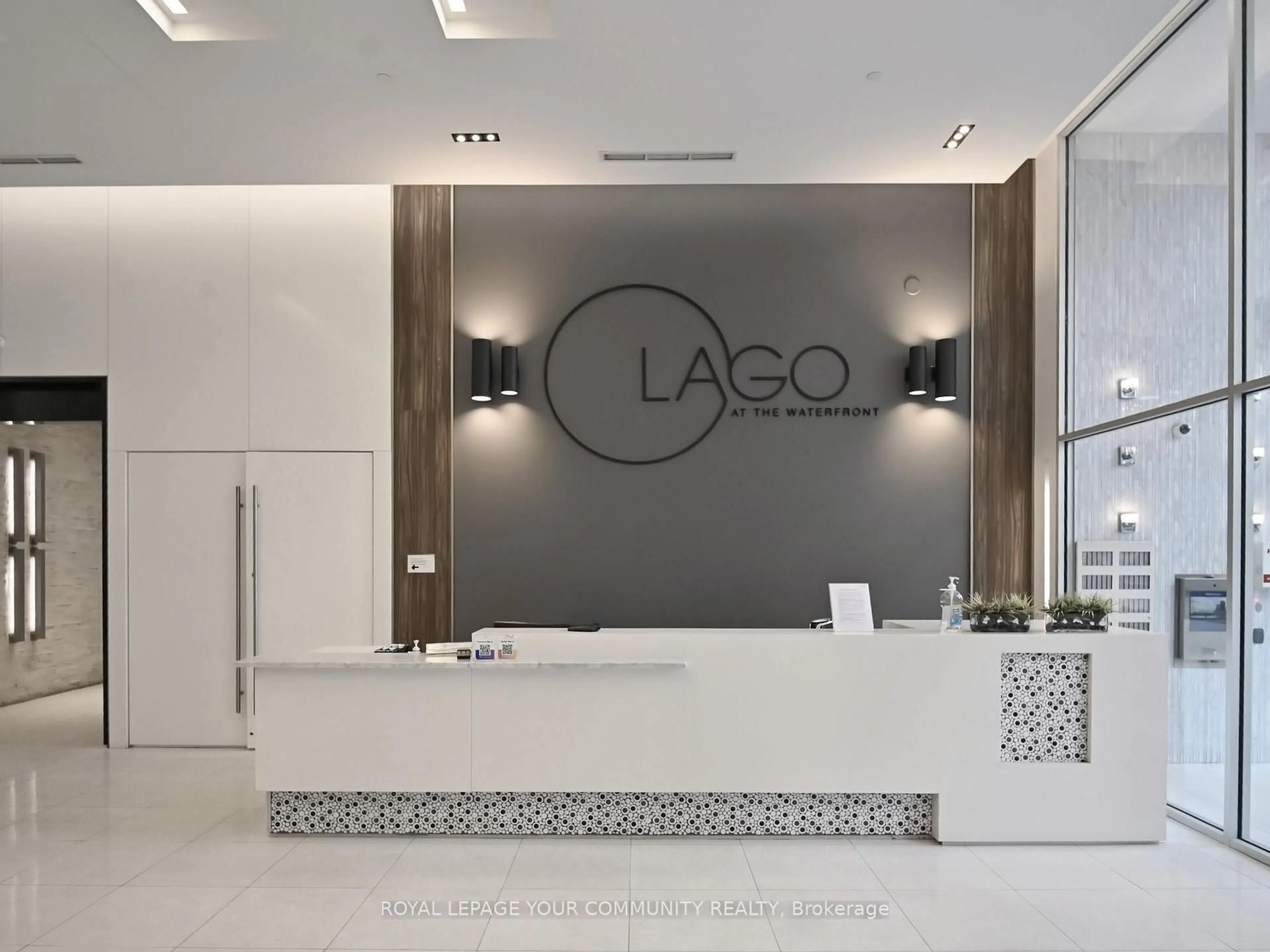 Lobby for 56 Annie Craig Dr #3605, Toronto Ontario M8V 0C8