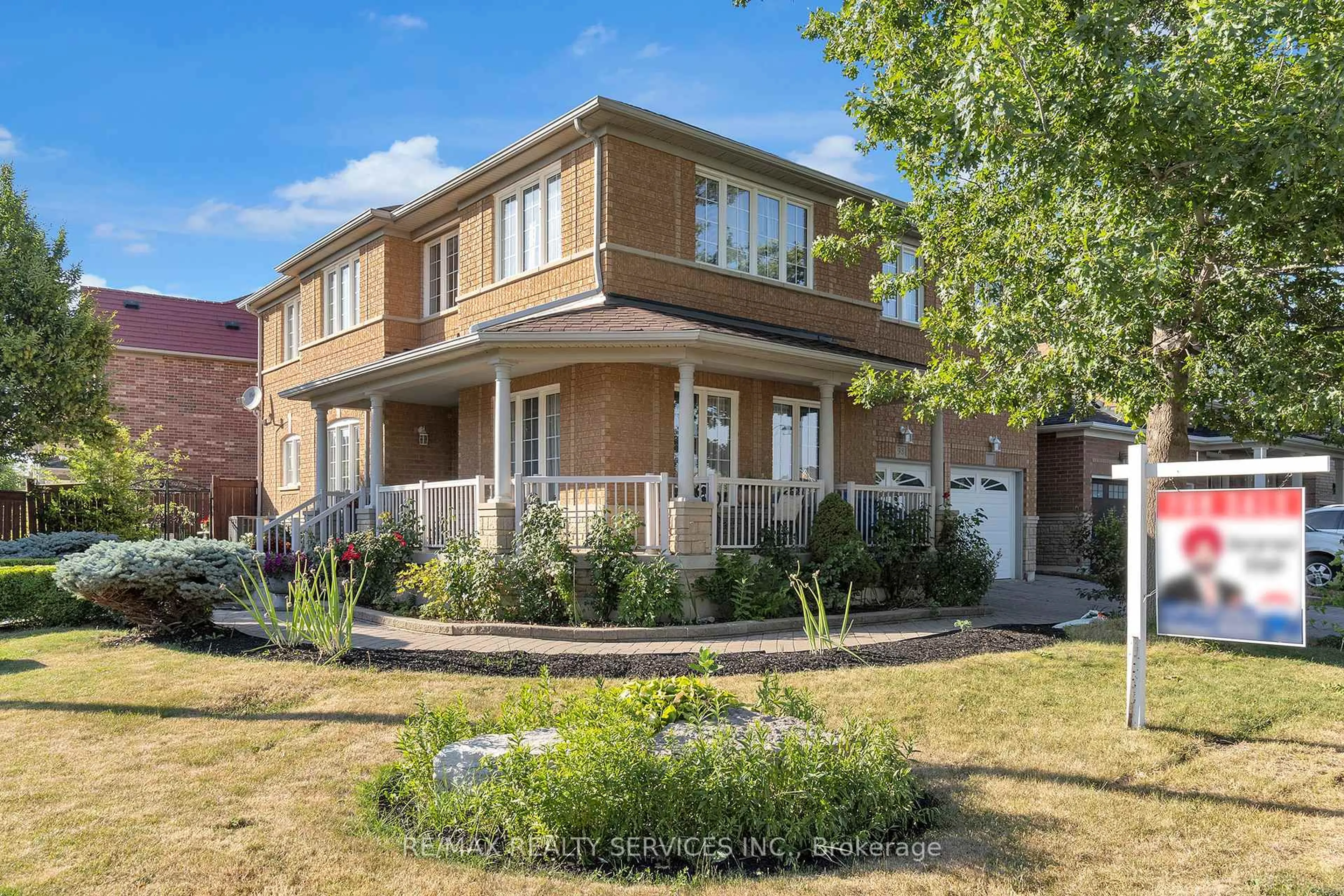 Home with brick exterior material, street for 98 Mccrimmon Dr, Brampton Ontario L7A 2Z6