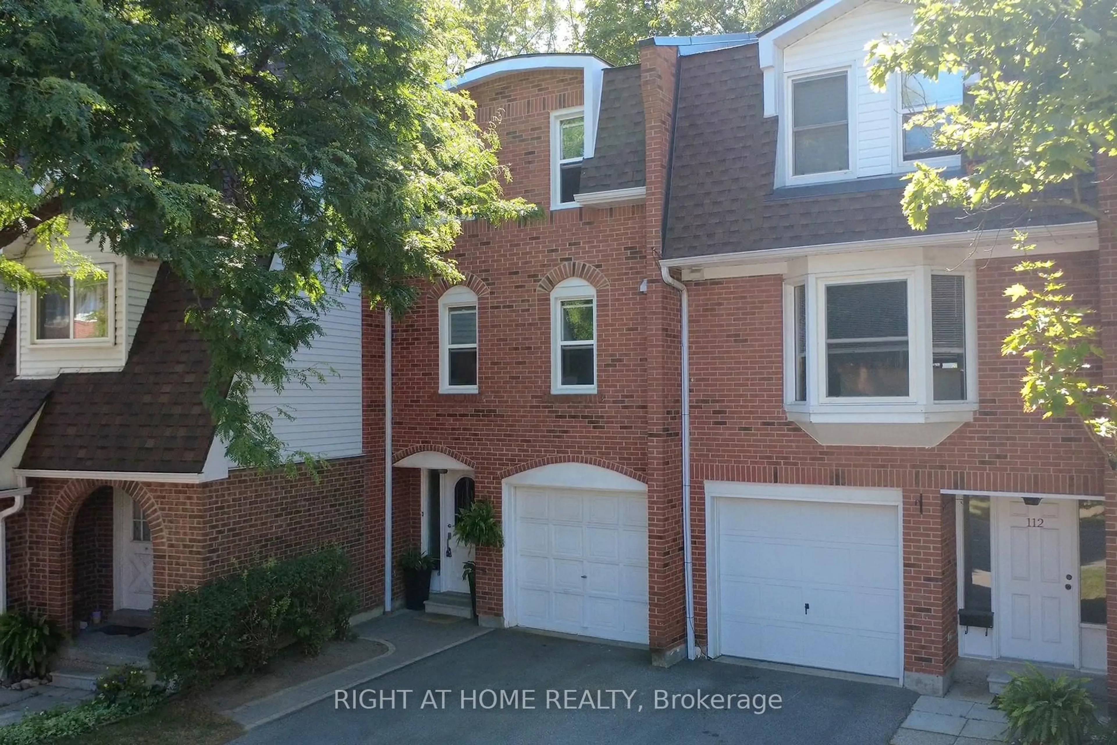 A pic from outside/outdoor area/front of a property/back of a property/a pic from drone, street for 333 Meadows Blvd #111, Mississauga Ontario L4Z 1G9