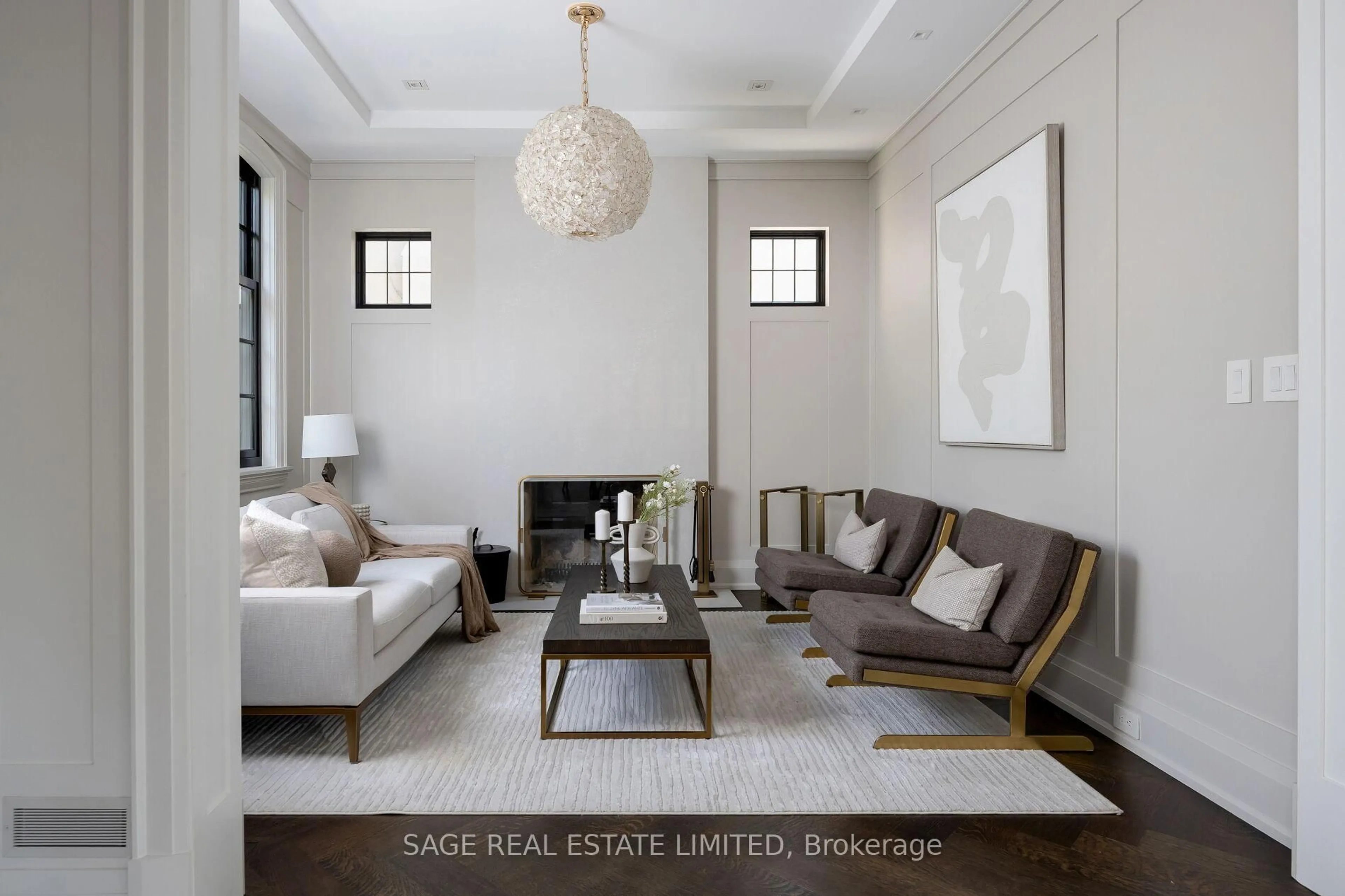 Living room with furniture, unknown for 55 Strath Ave, Toronto Ontario M8X 1R4