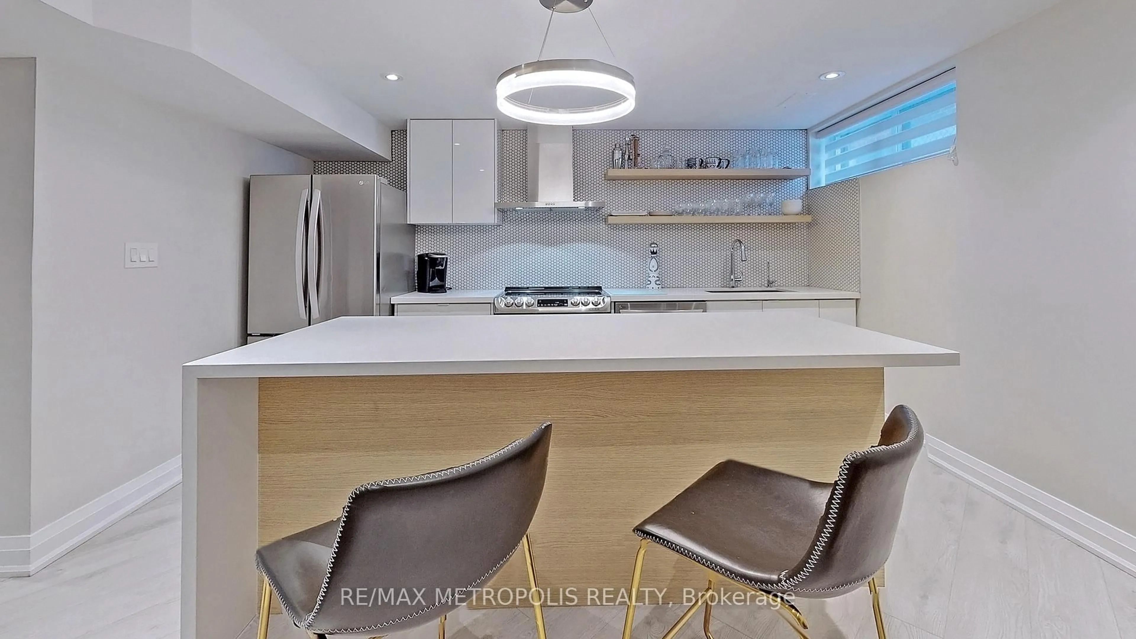 Contemporary kitchen, ceramic/tile floor for 20 Knox Ave, Toronto Ontario M9L 2M3