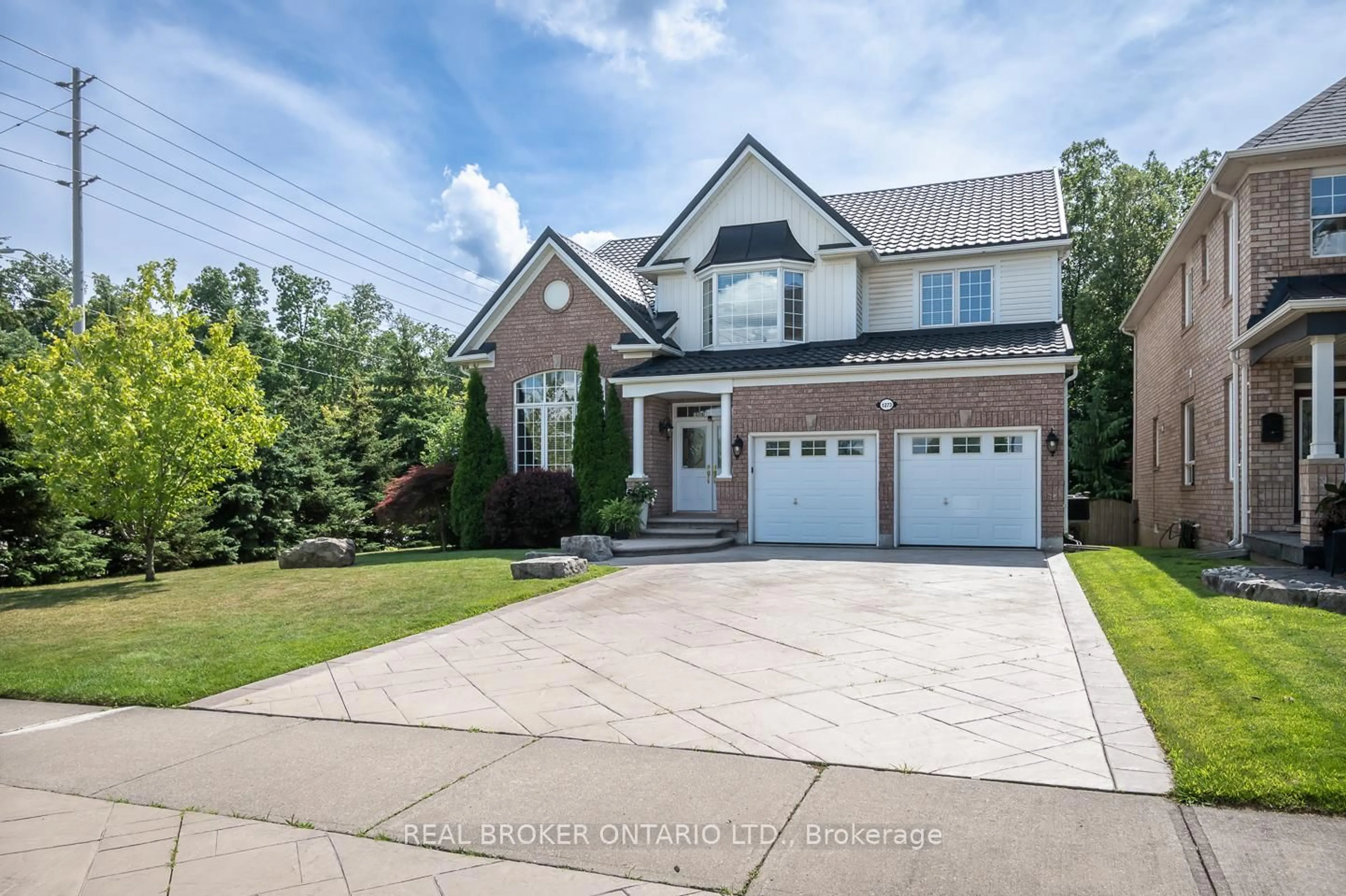 Home with brick exterior material, street for 1273 Ellenton Cres, Milton Ontario L9T 6V3