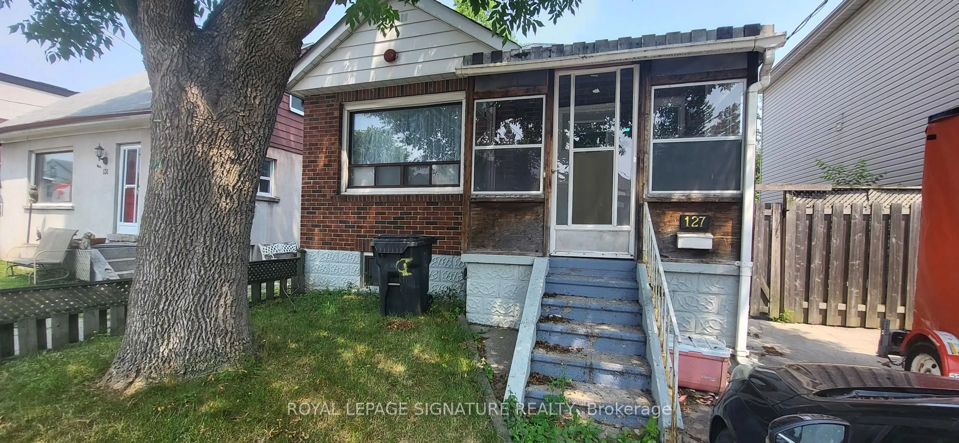 Home with brick exterior material, street for 127 Sixteenth St, Toronto Ontario M8V 3J9