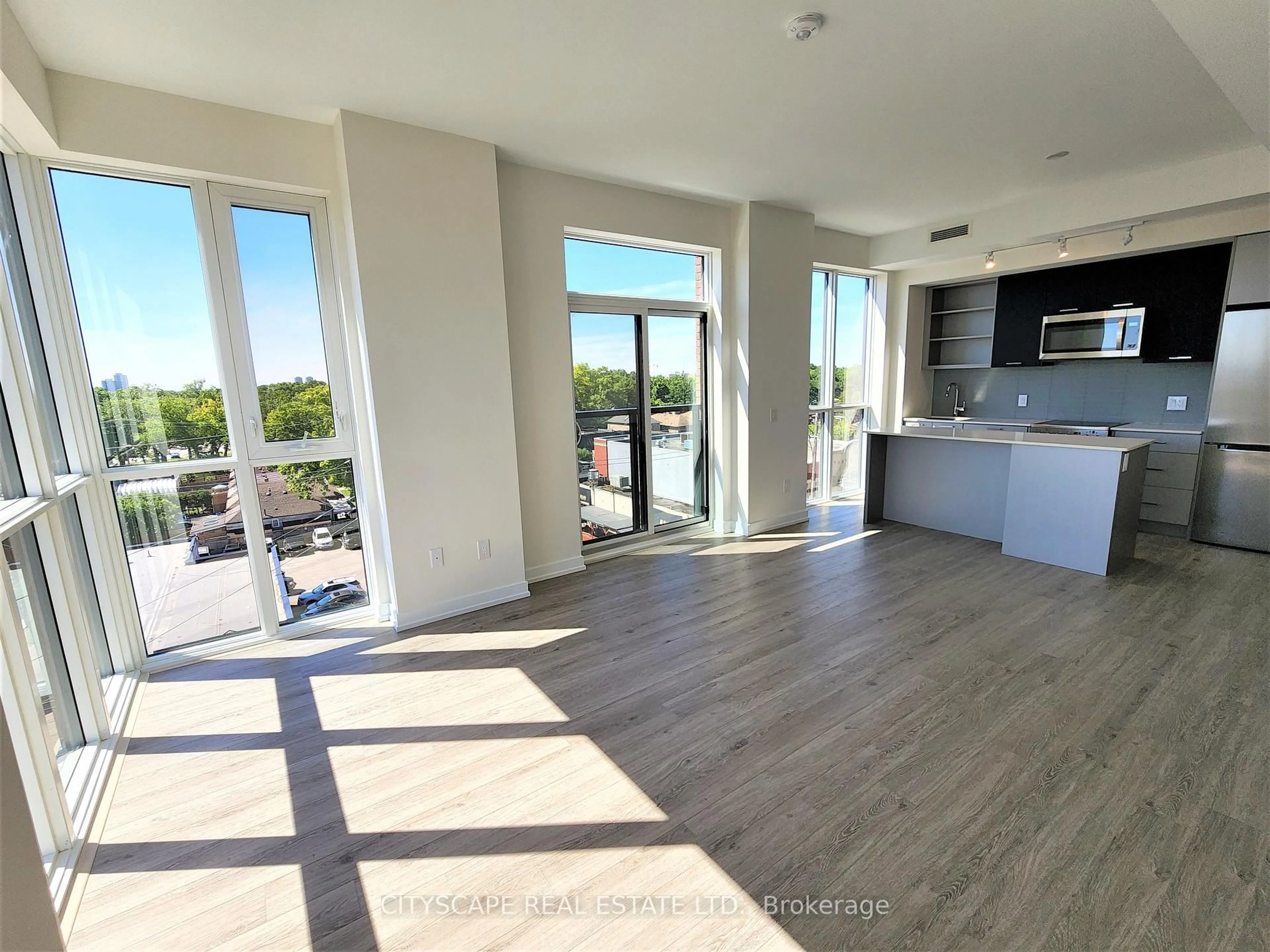 Open concept kitchen, unknown for 2300 St Clair Ave #608, Toronto Ontario M6N 0B3