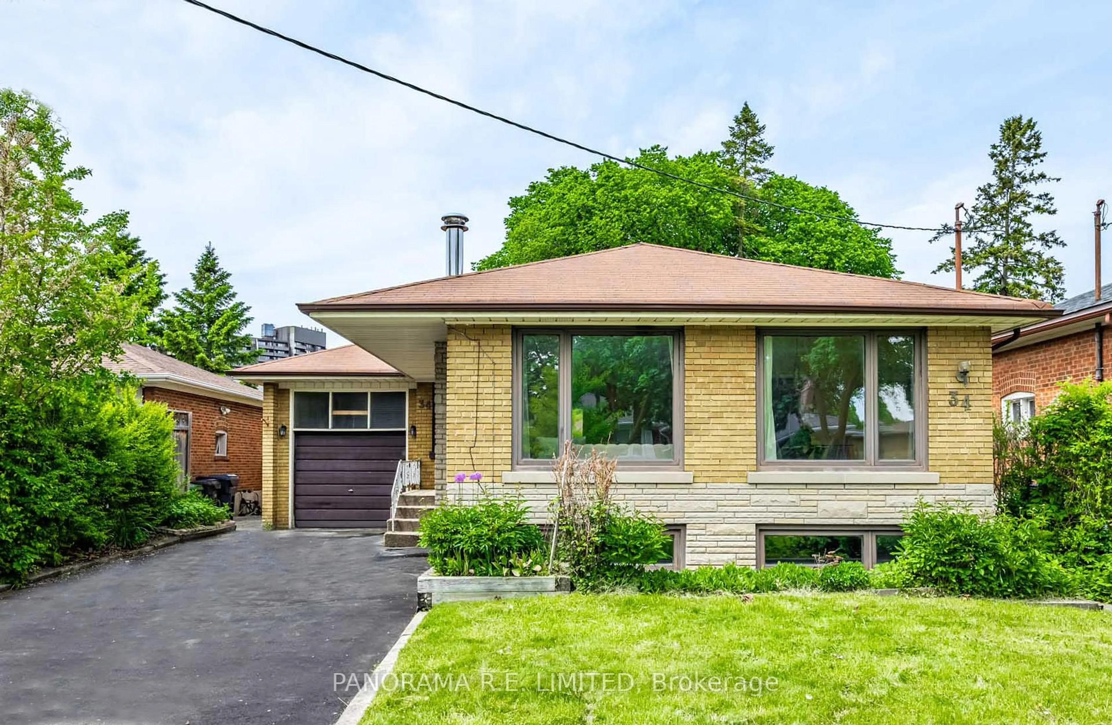 Home with brick exterior material, street for 34 Fenley Dr, Toronto Ontario M9R 1M4