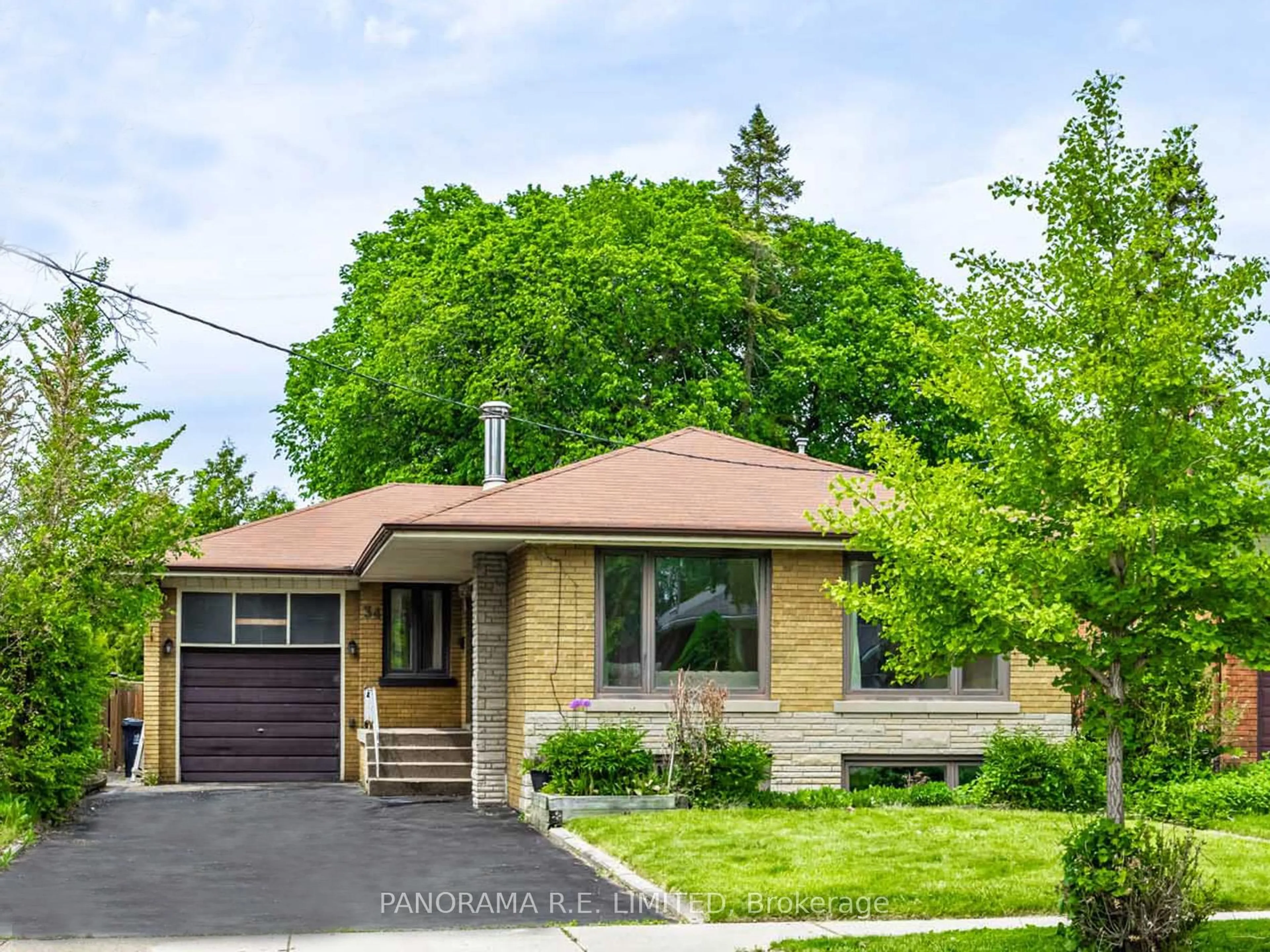 Home with brick exterior material, street for 34 Fenley Dr, Toronto Ontario M9R 1M4