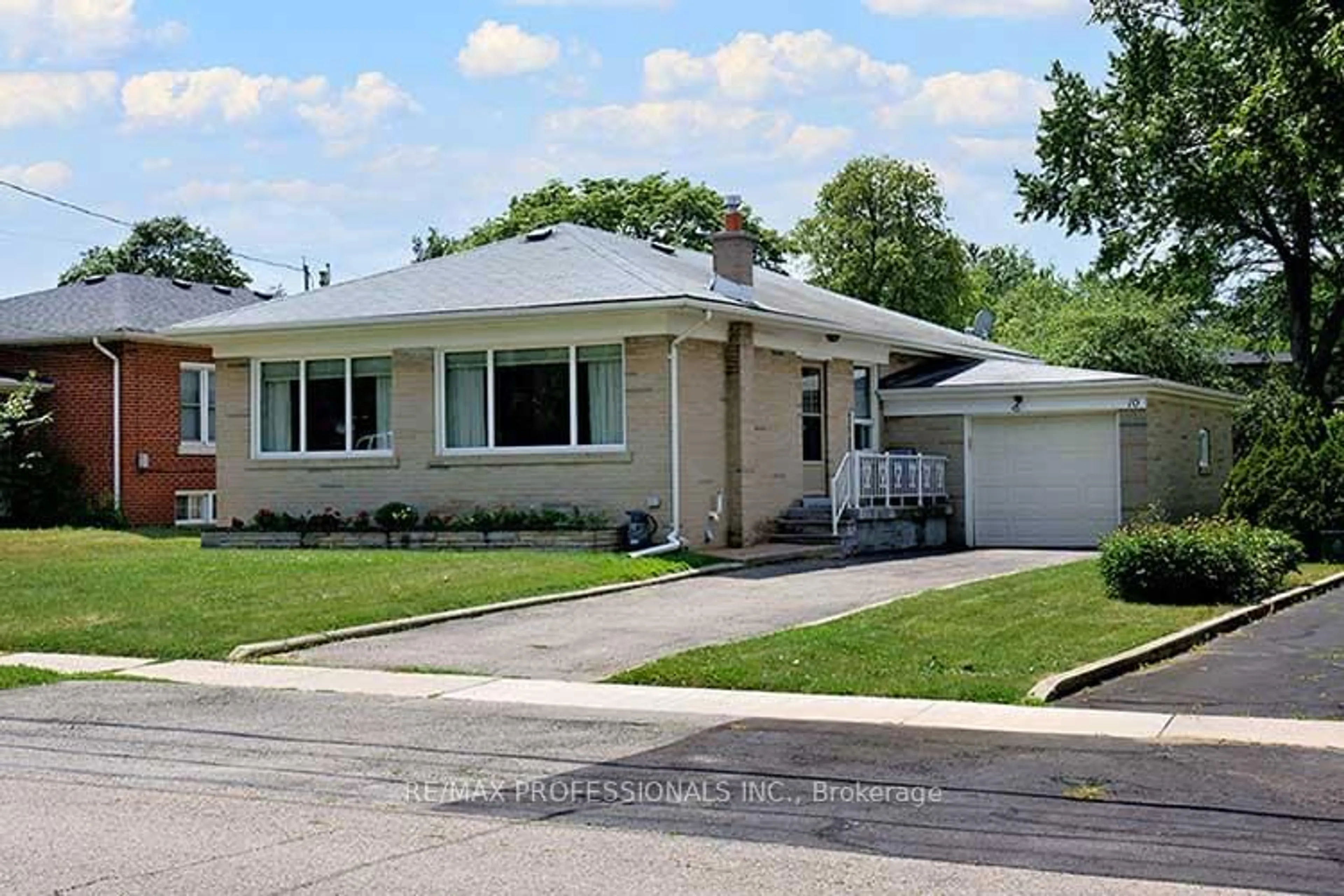 Home with brick exterior material, street for 10 Golfwood Hts, Toronto Ontario M9P 3L9