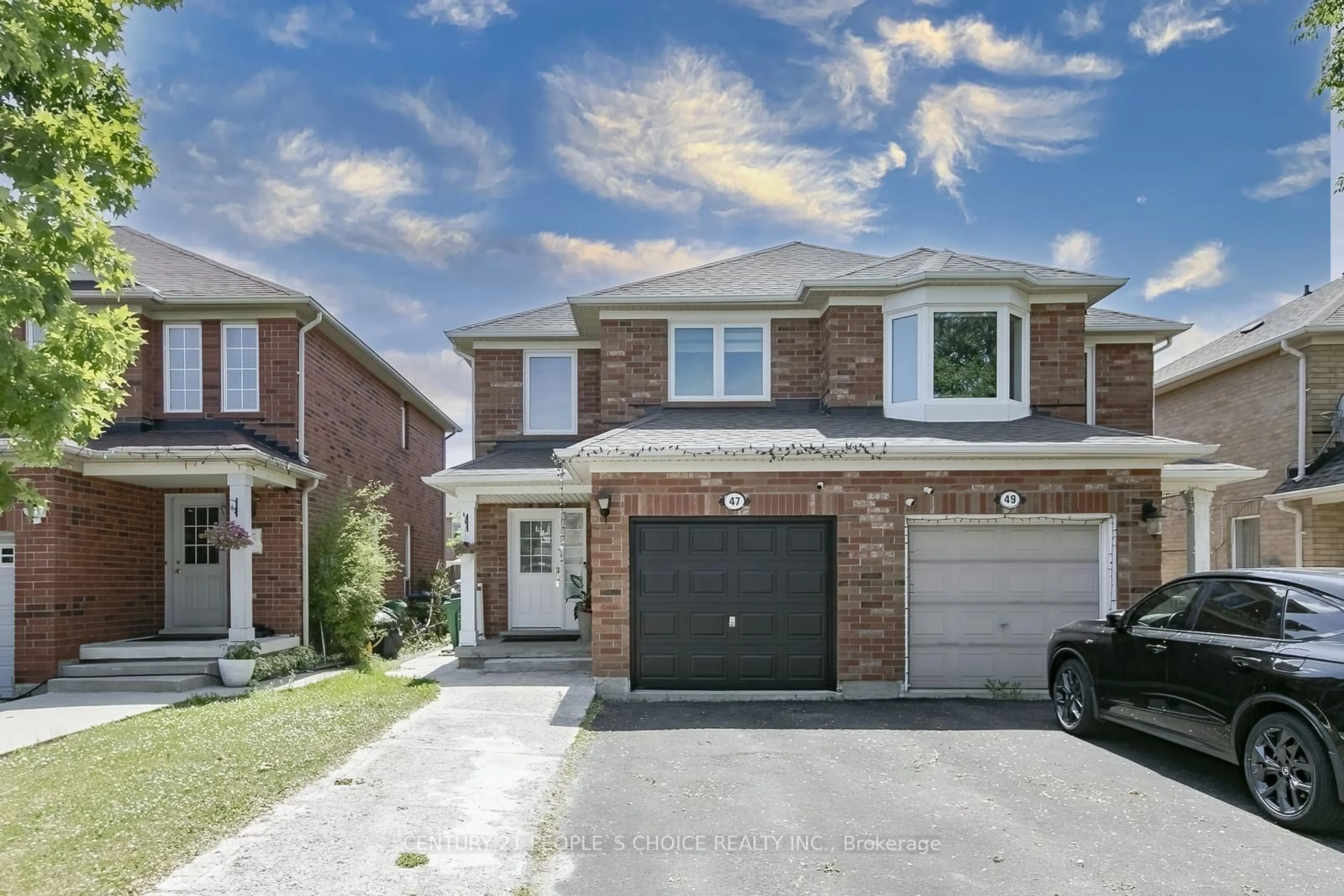 Home with brick exterior material, street for 47 Garibaldi Dr, Brampton Ontario L6X 4Z2