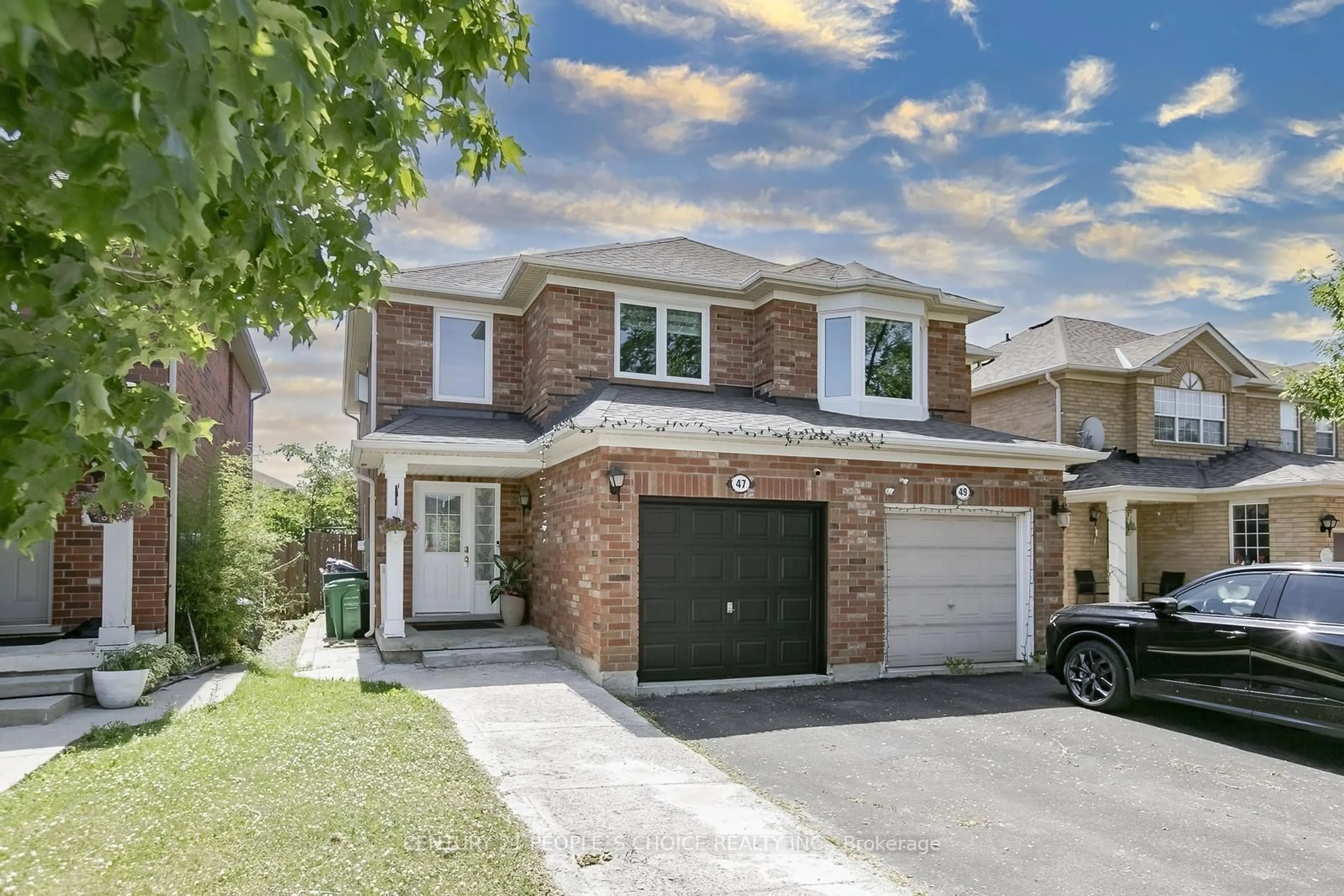 Home with brick exterior material, street for 47 Garibaldi Dr, Brampton Ontario L6X 4Z2