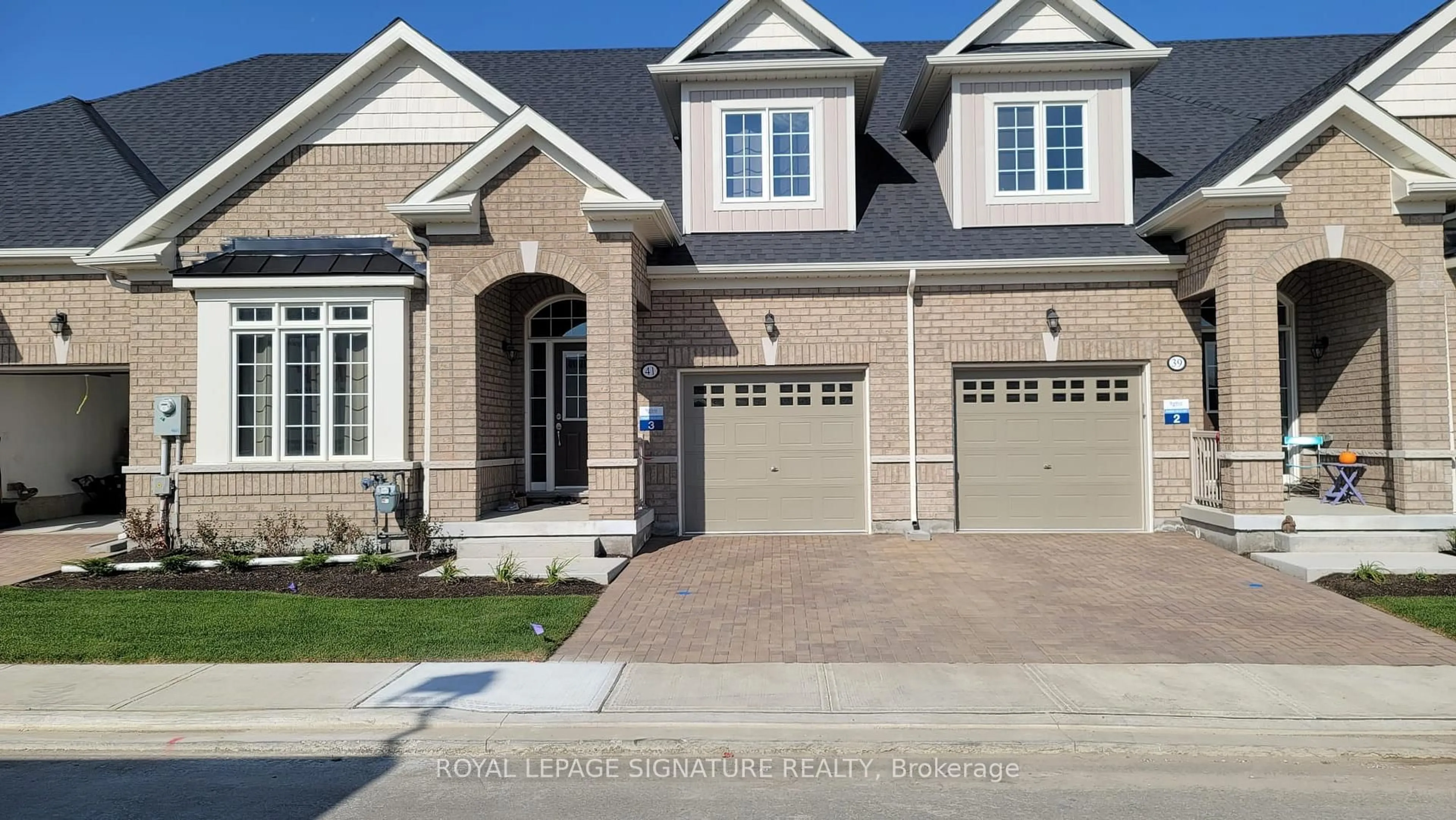 Home with brick exterior material, street for 41 Overlea Dr, Brampton Ontario L6R 4B8