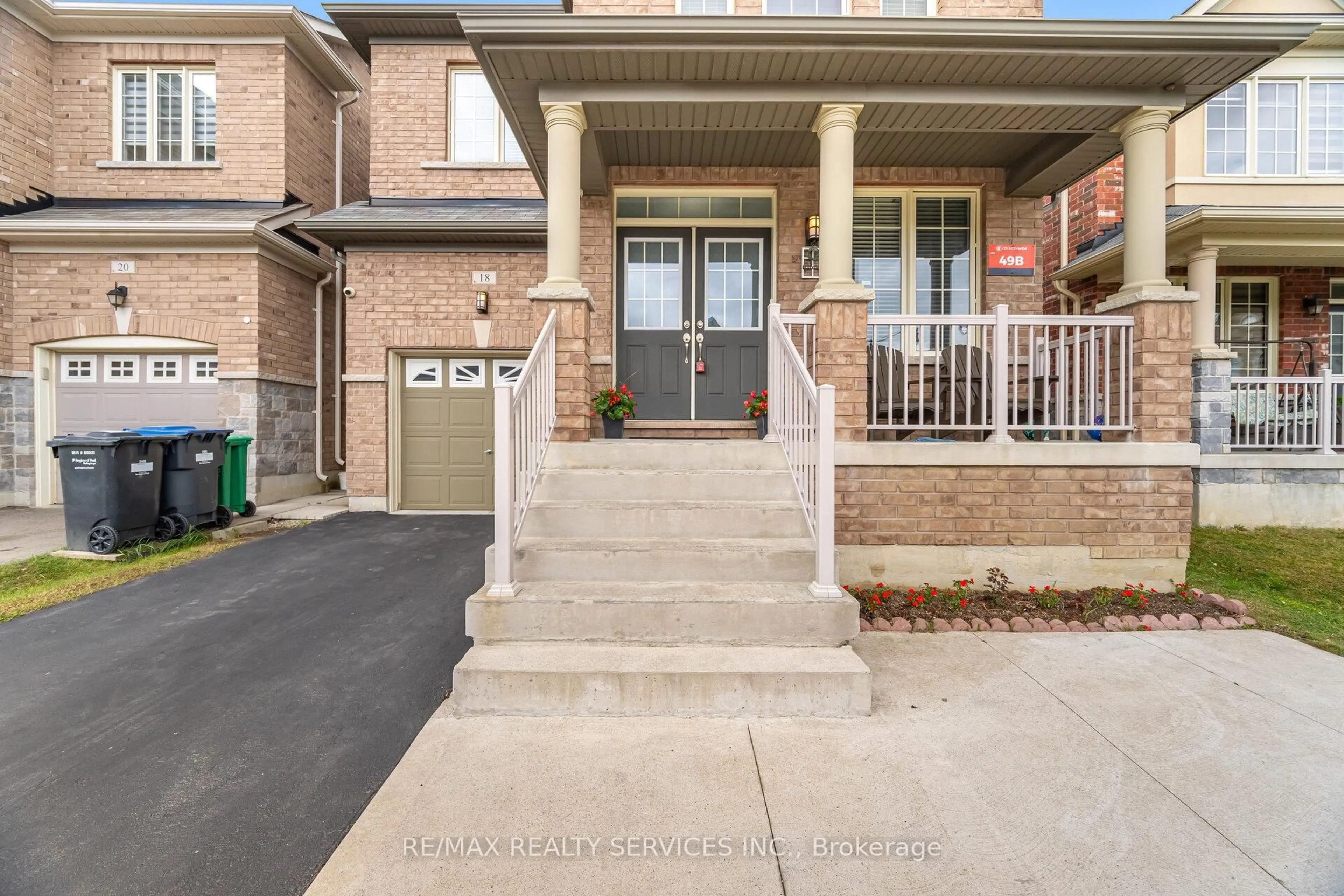 Home with brick exterior material, street for 18 Spokanne St, Brampton Ontario L6R 4A2
