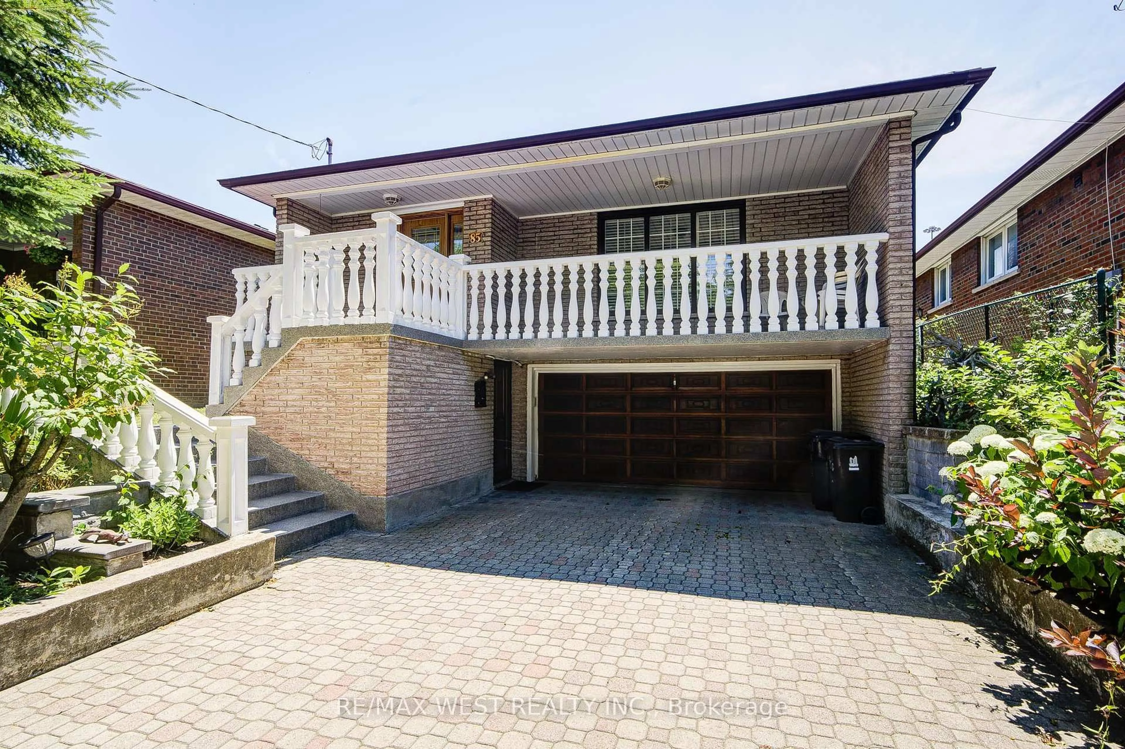 Home with brick exterior material, street for 85 Downsview Ave, Toronto Ontario M3M 1E1