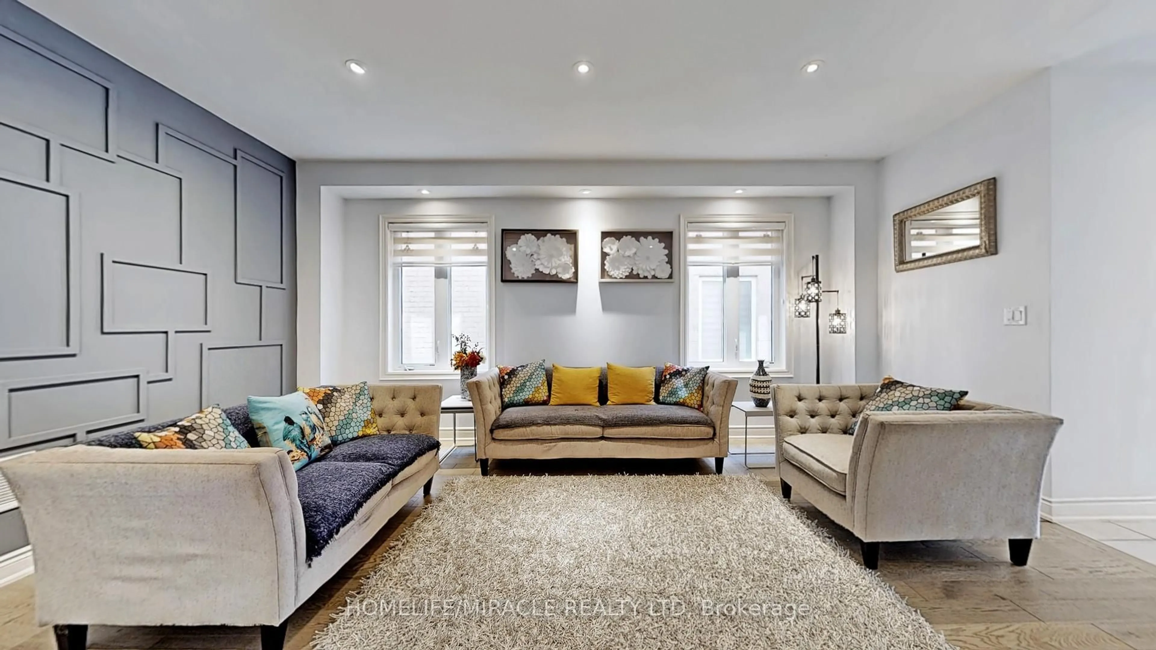 Living room with furniture, unknown for 482 Wheat Boom Dr, Oakville Ontario L6H 0R4