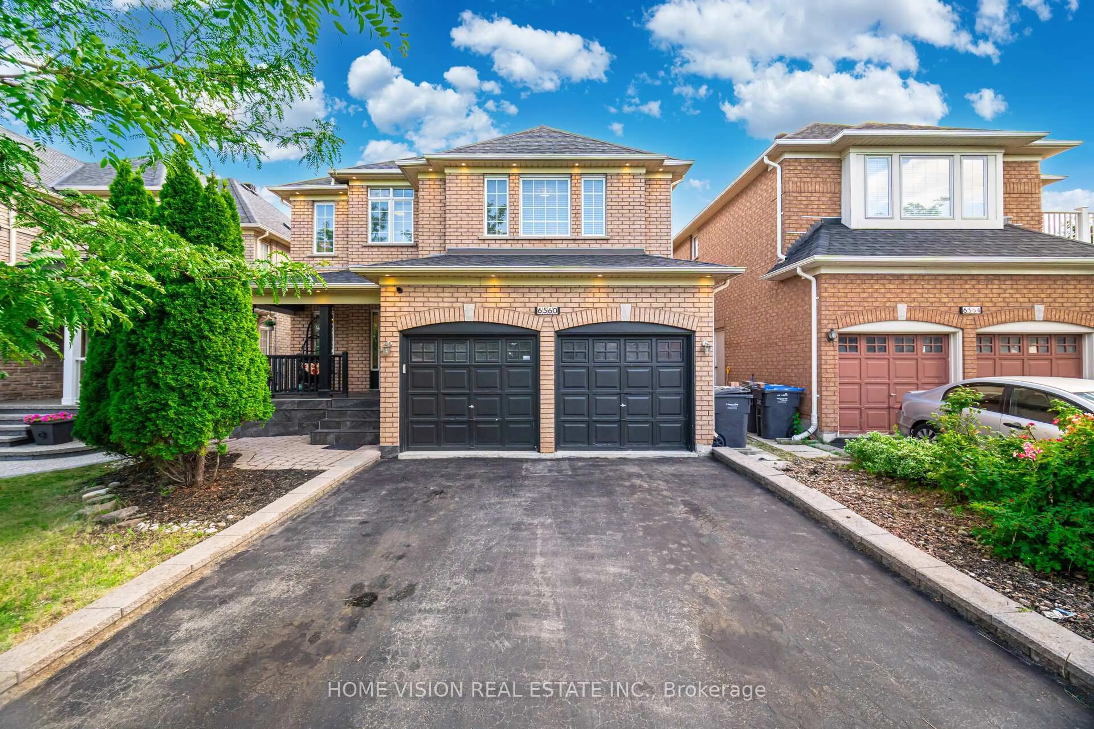 Home with brick exterior material, street for 6560 Western Skies Way, Mississauga Ontario L5W 1G4