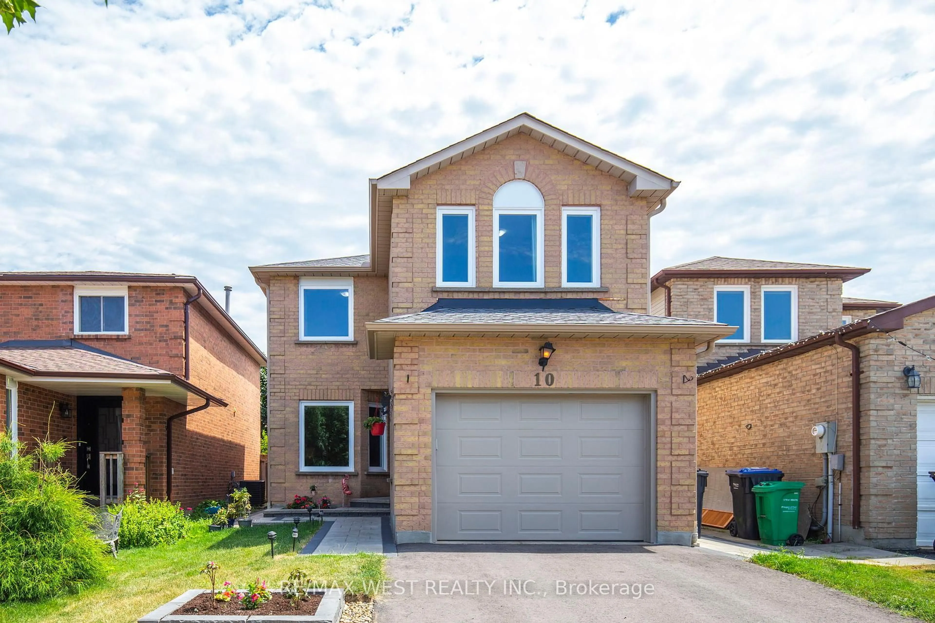 Home with brick exterior material, street for 10 Horsham St, Brampton Ontario L6X 3R5