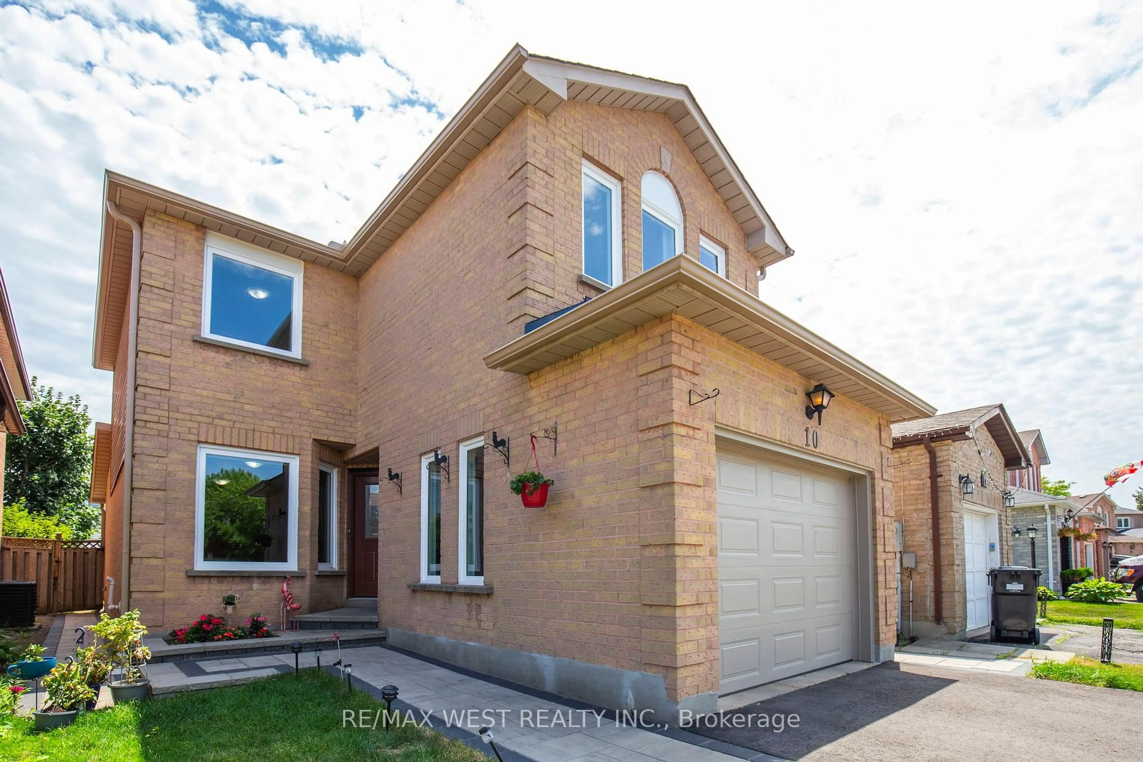 Home with brick exterior material, street for 10 Horsham St, Brampton Ontario L6X 3R5