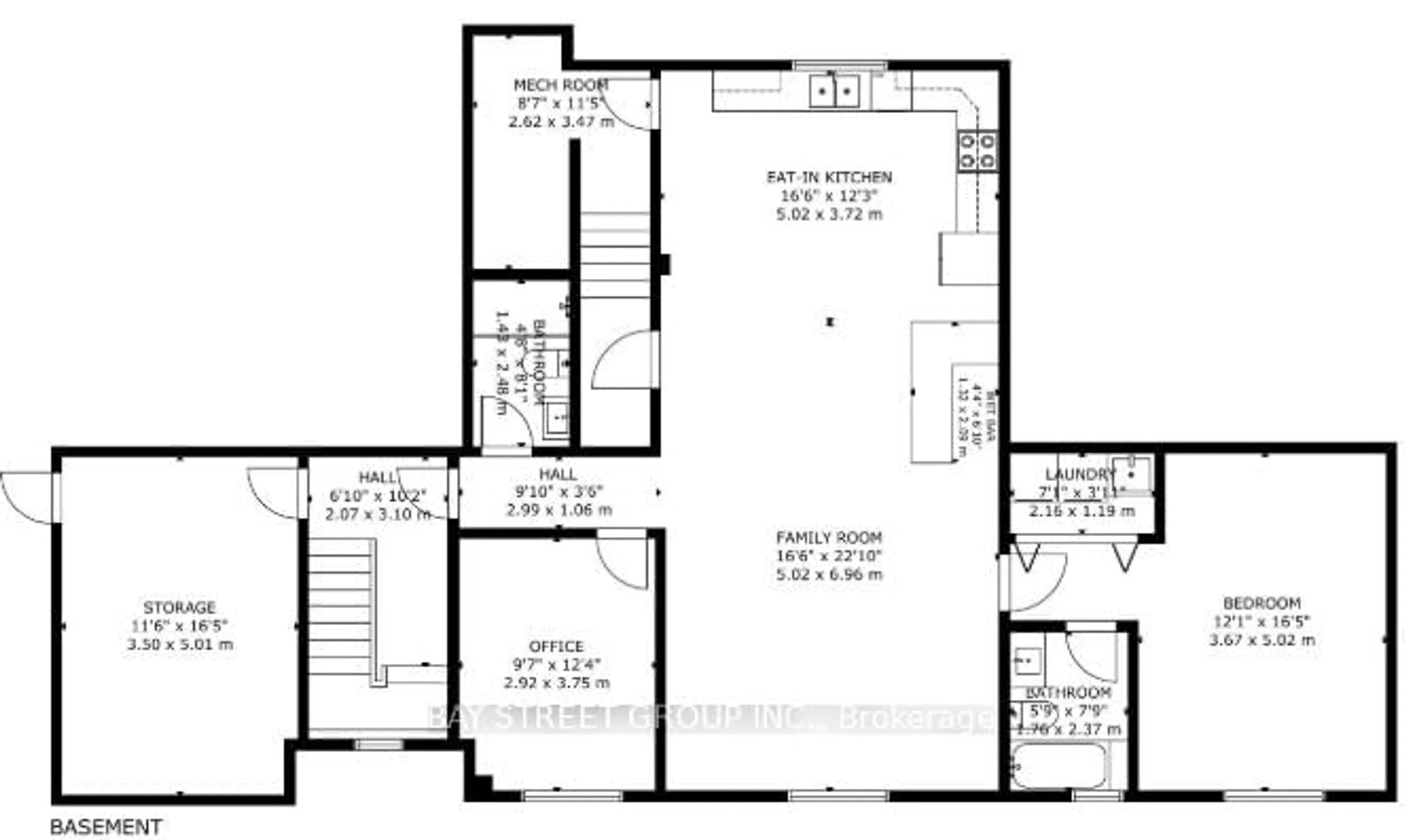 Floor plan for 2267 Fifth Line, Mississauga Ontario L5K 1V7