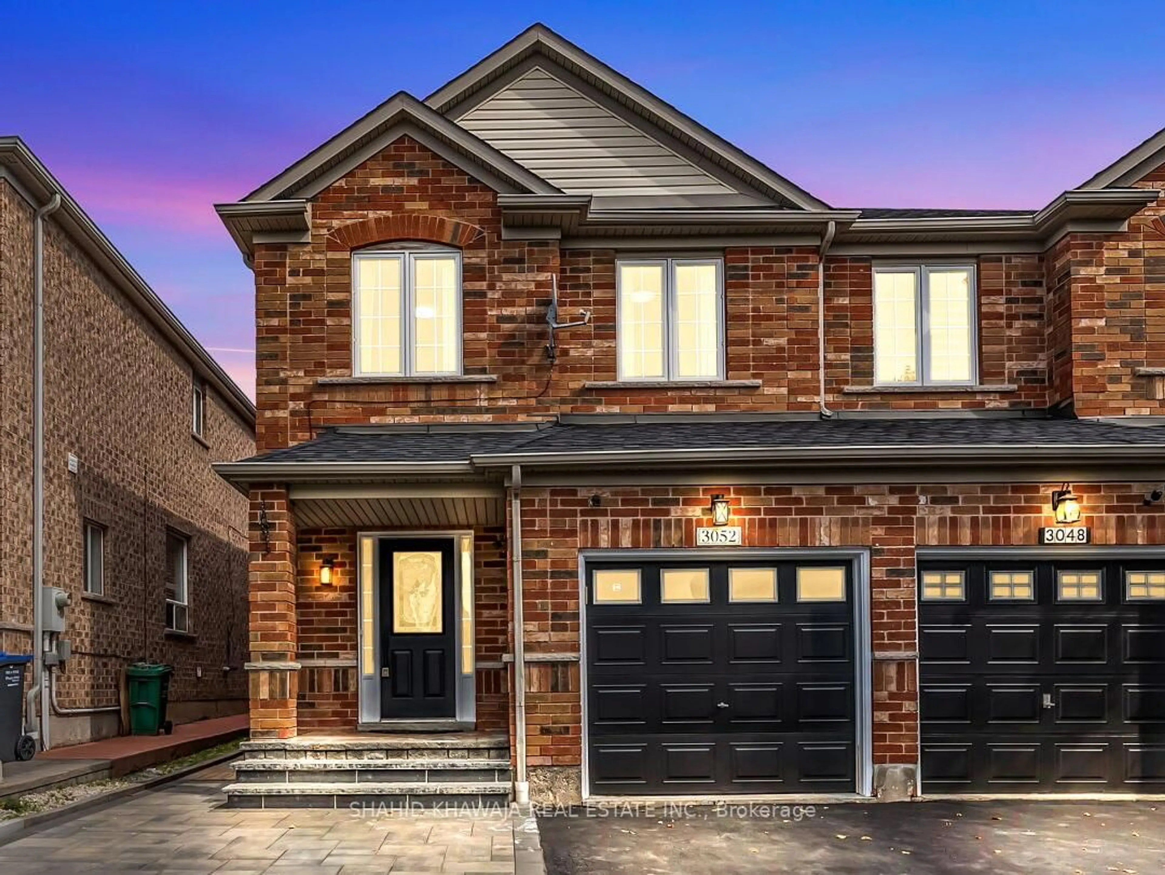 Home with brick exterior material, street for 3052 Hawktail Cres, Mississauga Ontario L5M 6W8