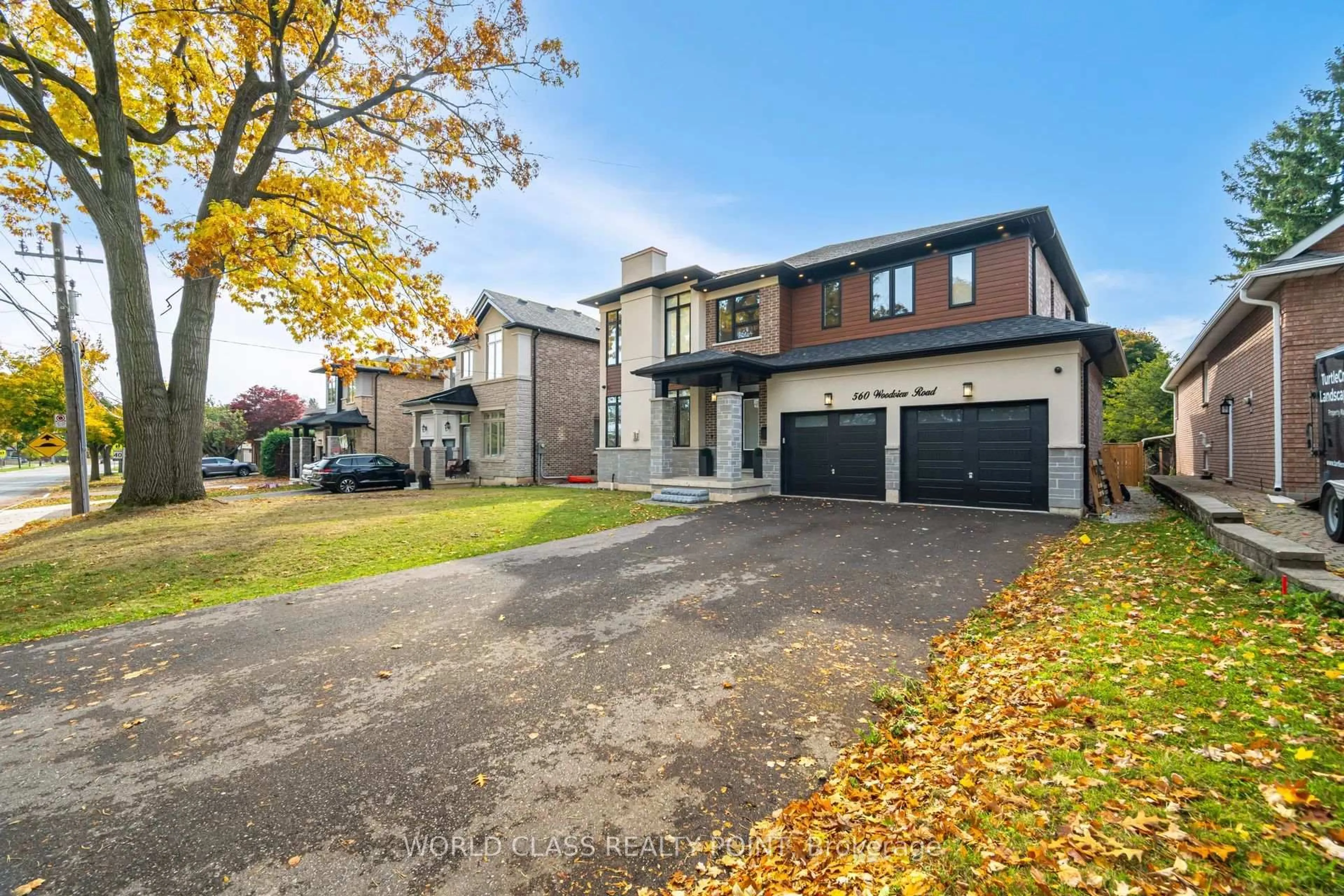 Home with brick exterior material, street for 560 Woodview Rd, Burlington Ontario L7N 3A1
