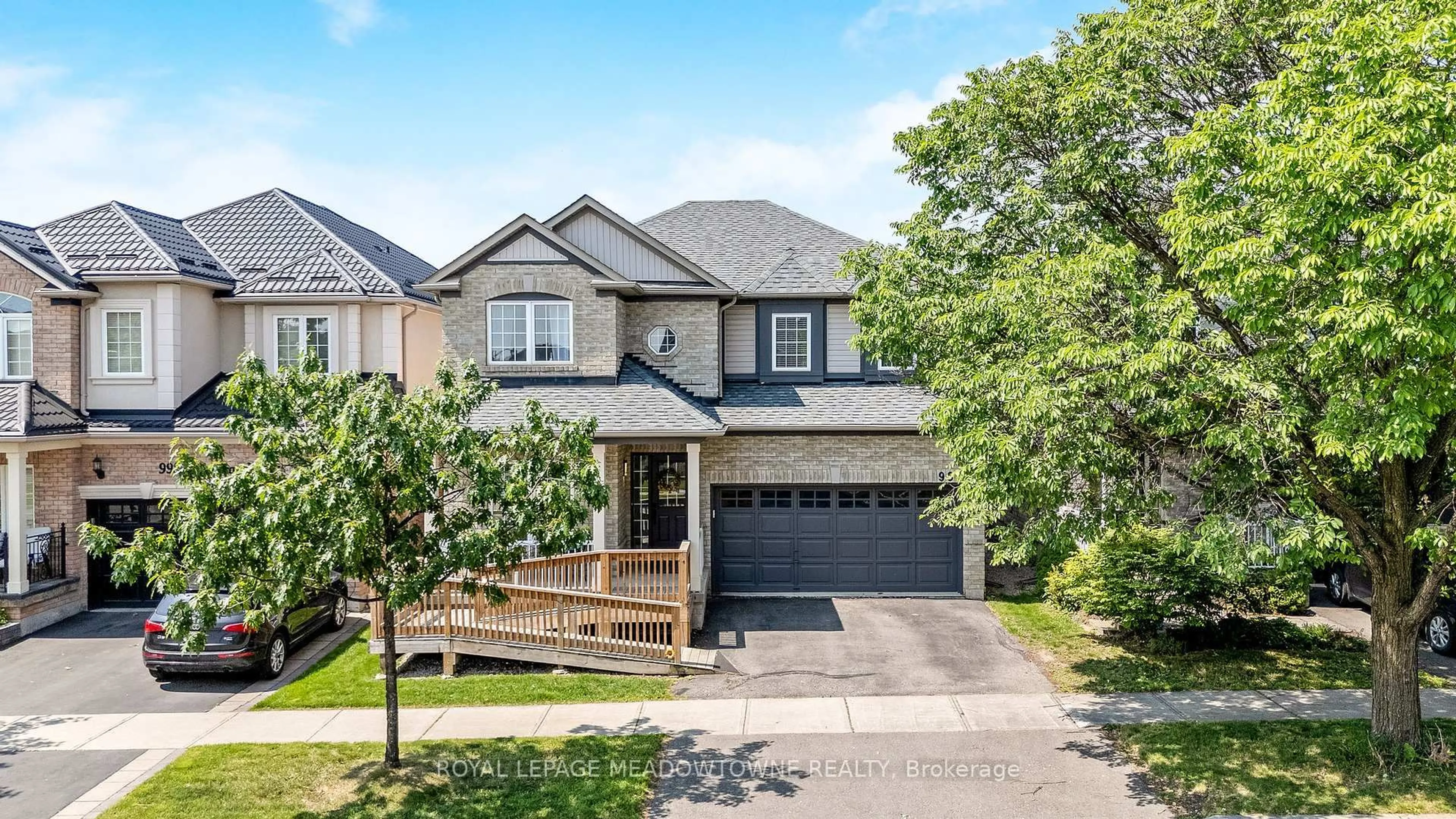 Home with brick exterior material, street for 996 Vickerman Way, Milton Ontario L9T 0J6