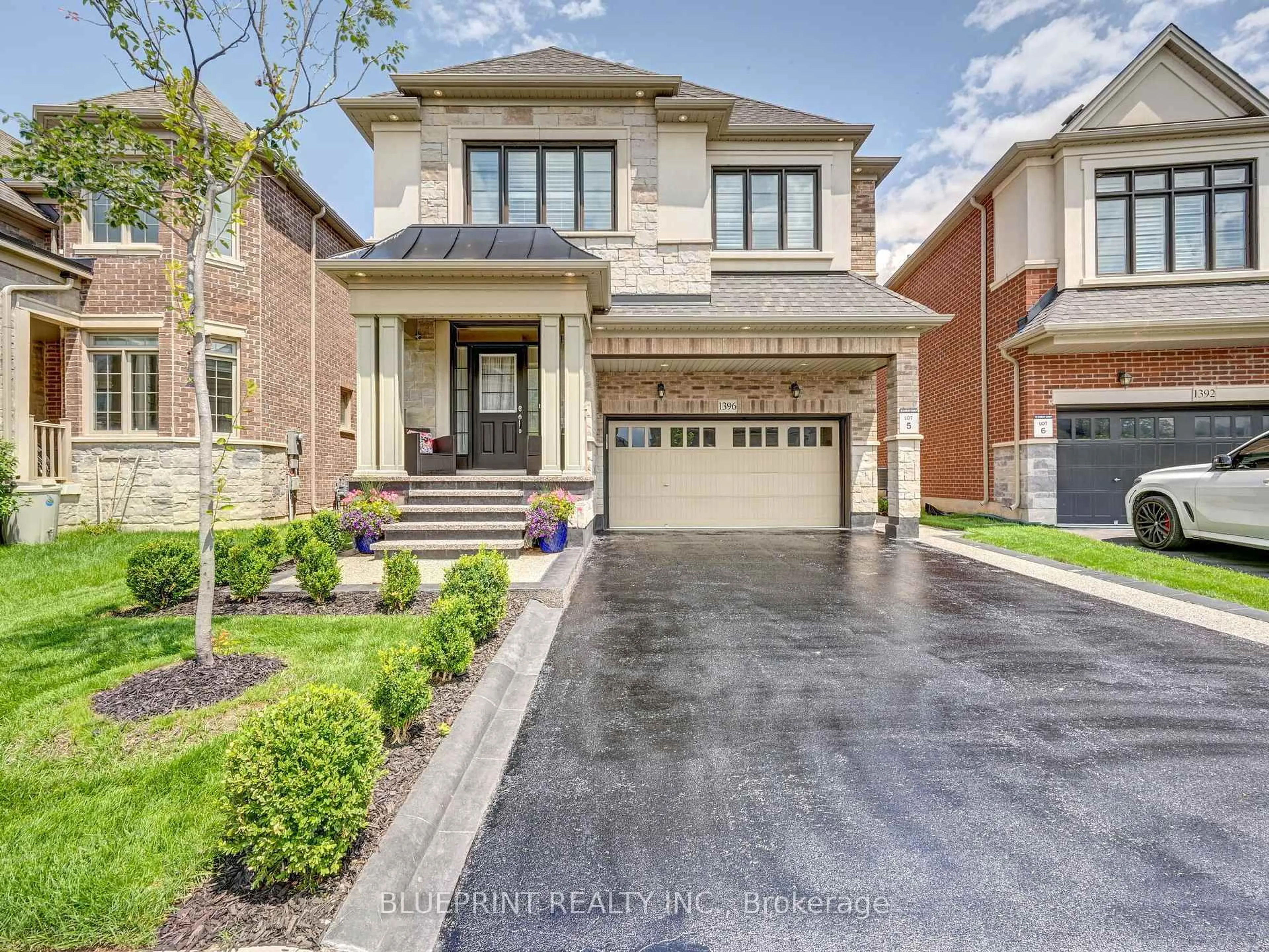 Home with brick exterior material, street for 1396 Argall Crt, Milton Ontario L9E 1L7