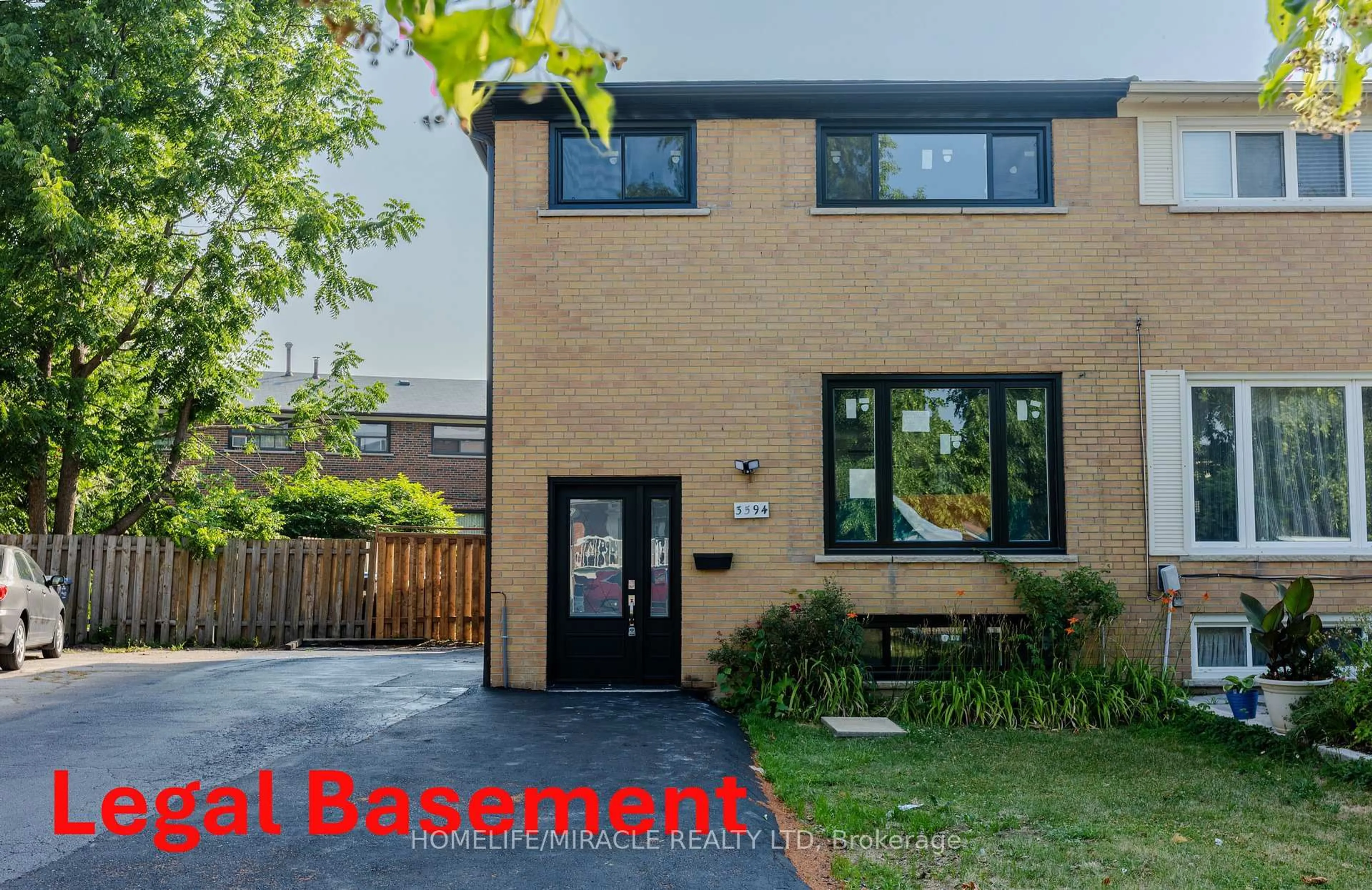 Home with brick exterior material, street for 3594 Laddie Cres, Mississauga Ontario L4T 1N1
