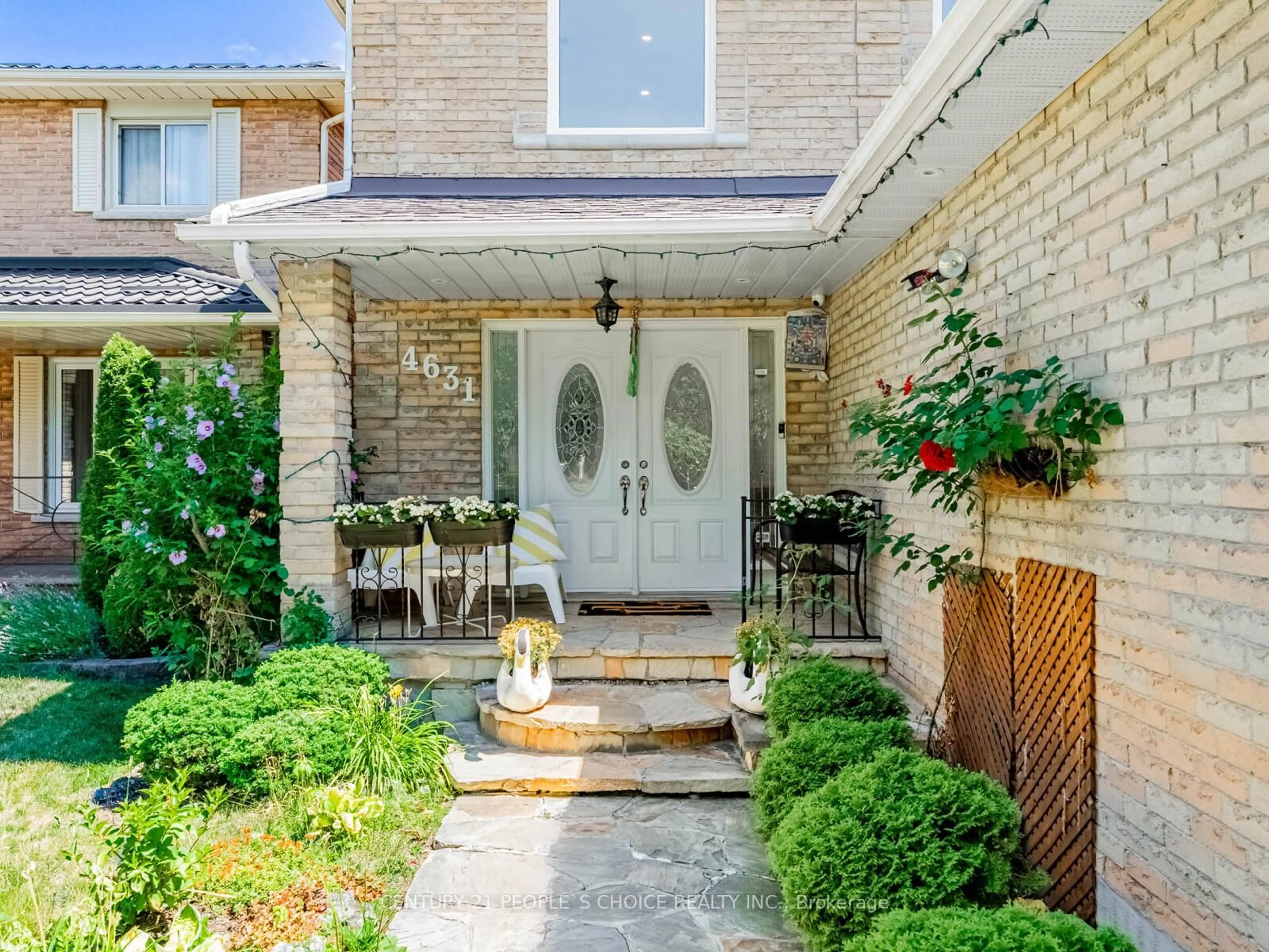 Home with brick exterior material, street for 4631 Dunedin Cres, Mississauga Ontario L5R 1M3