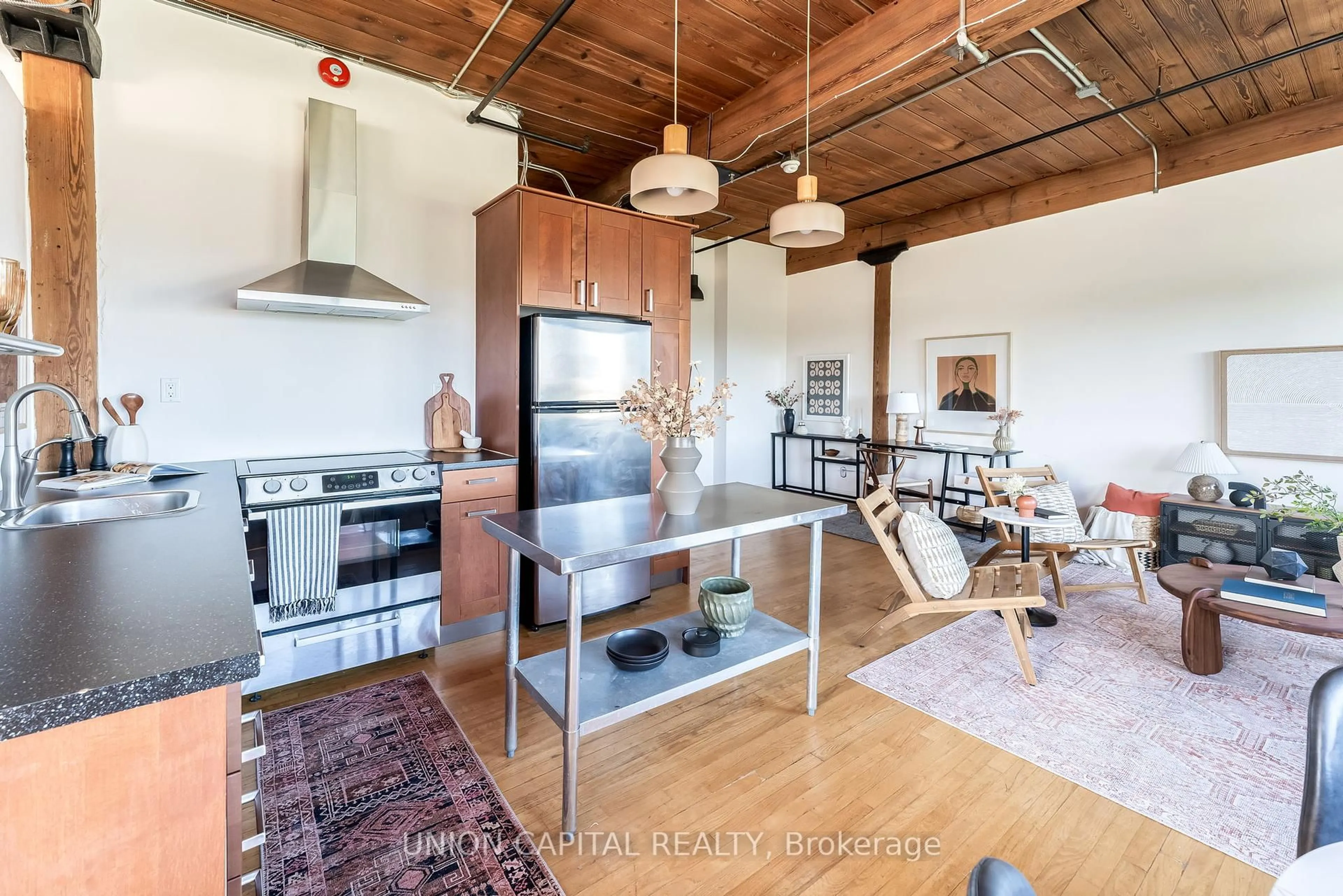 Open concept kitchen, unknown for 24 Noble St #501, Toronto Ontario M6K 2C8