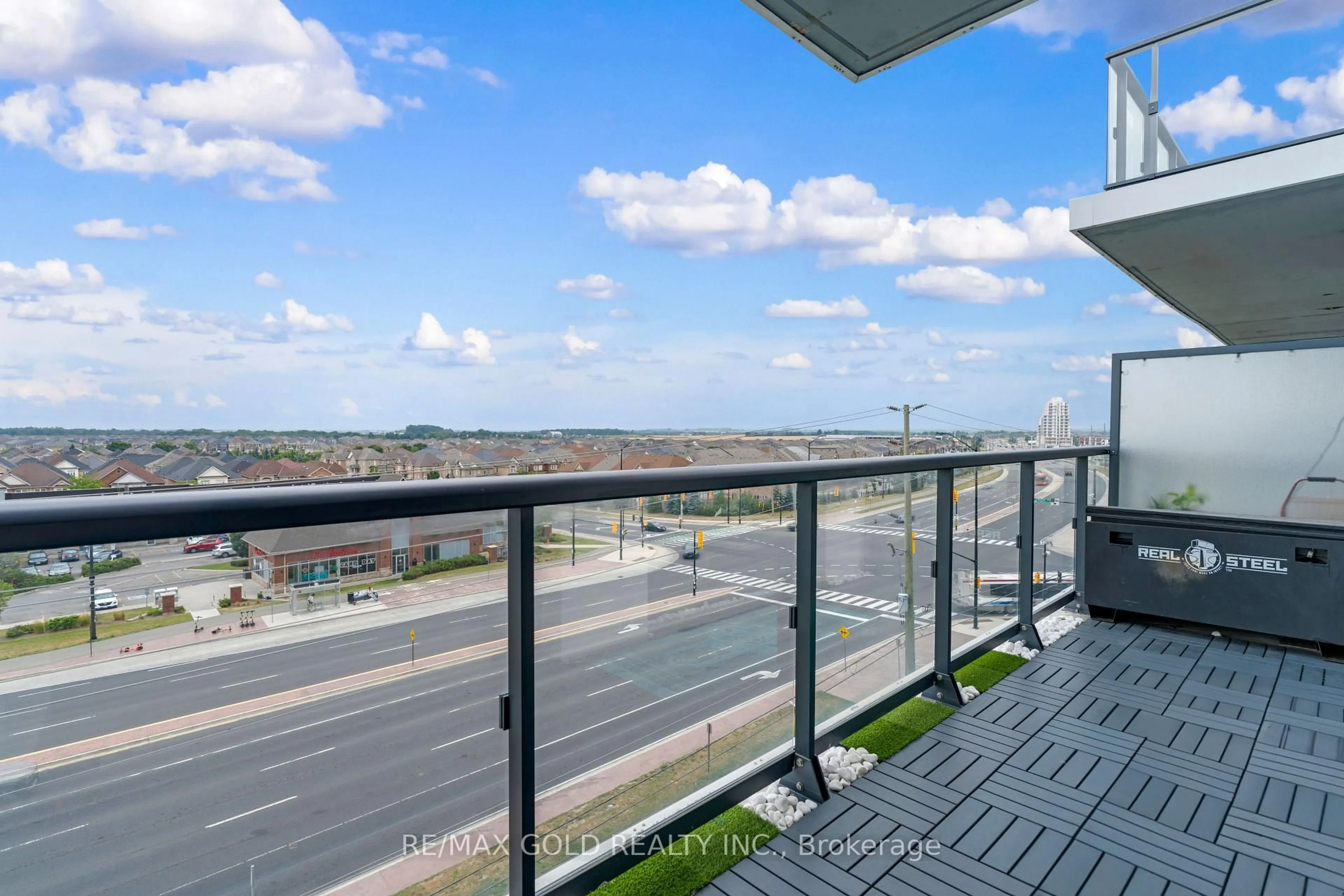 Balcony in the apartment, unknown for 10 lagerfeld Dr #506 A, Brampton Ontario L7A 5L3