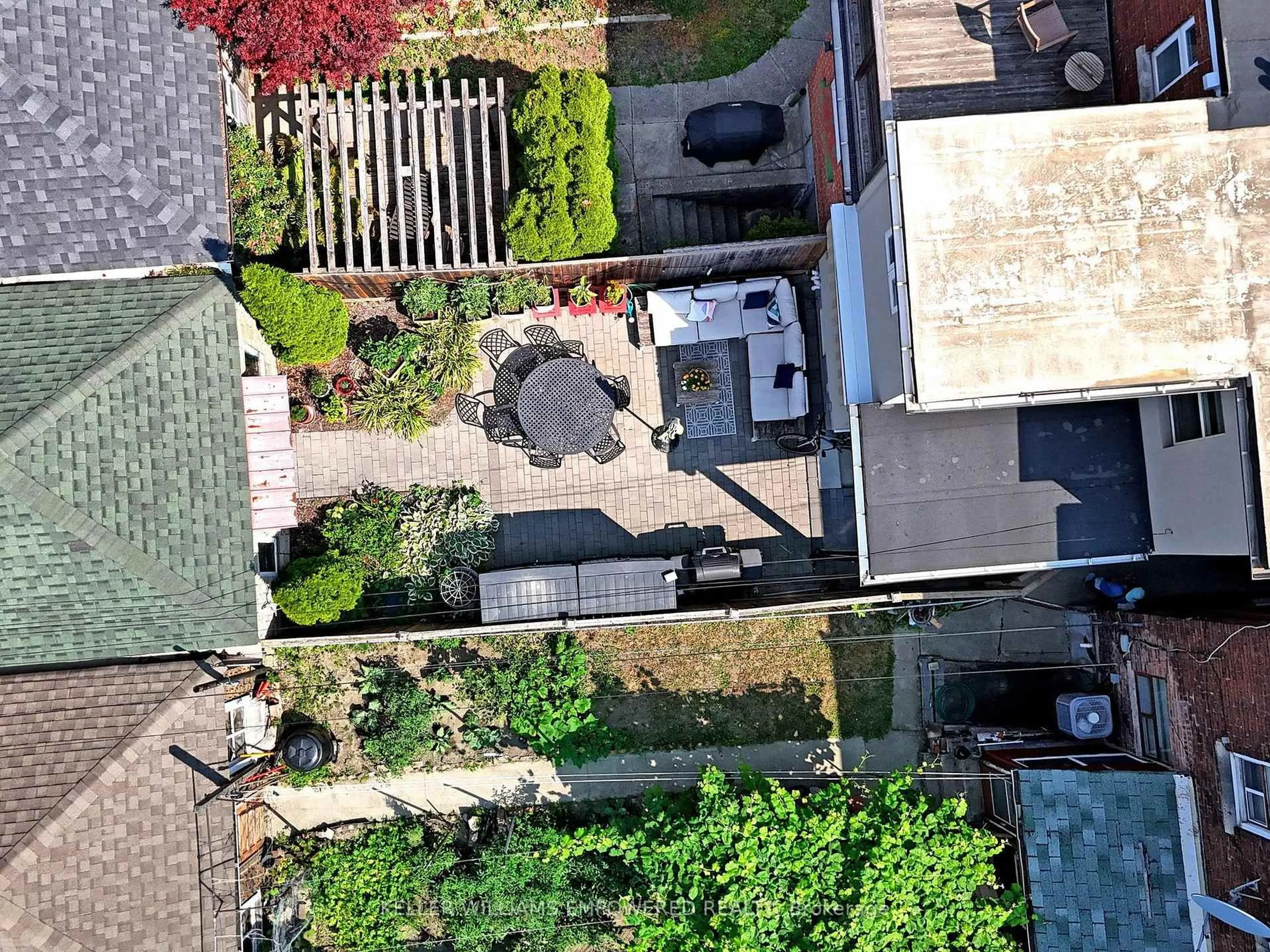 A pic from outside/outdoor area/front of a property/back of a property/a pic from drone, city buildings view from balcony for 82 Russett Ave, Toronto Ontario M6H 3M3