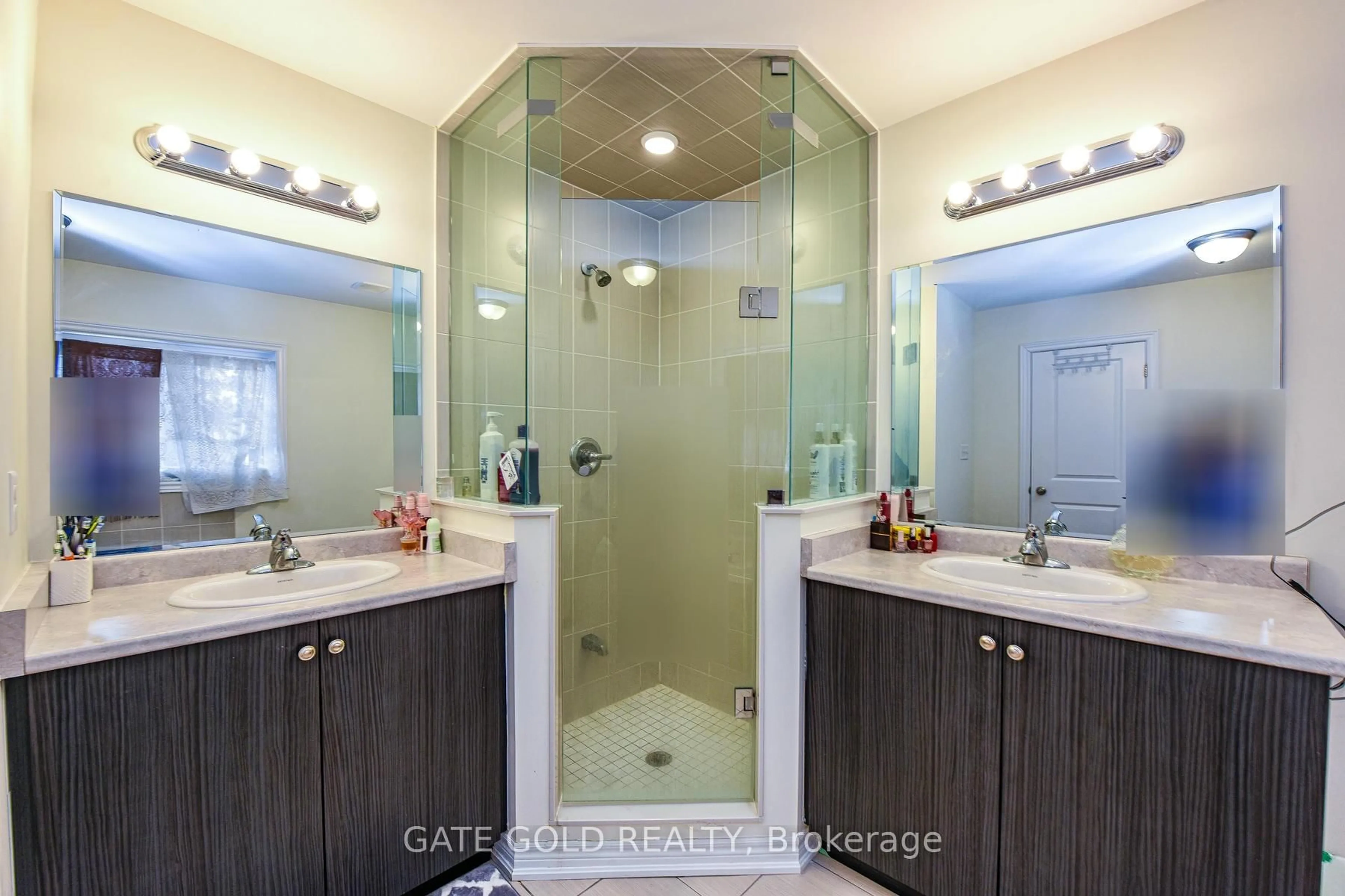 Contemporary bathroom, ceramic/tile floor for 47 Donald Stewart Rd, Brampton Ontario L7A 5J8
