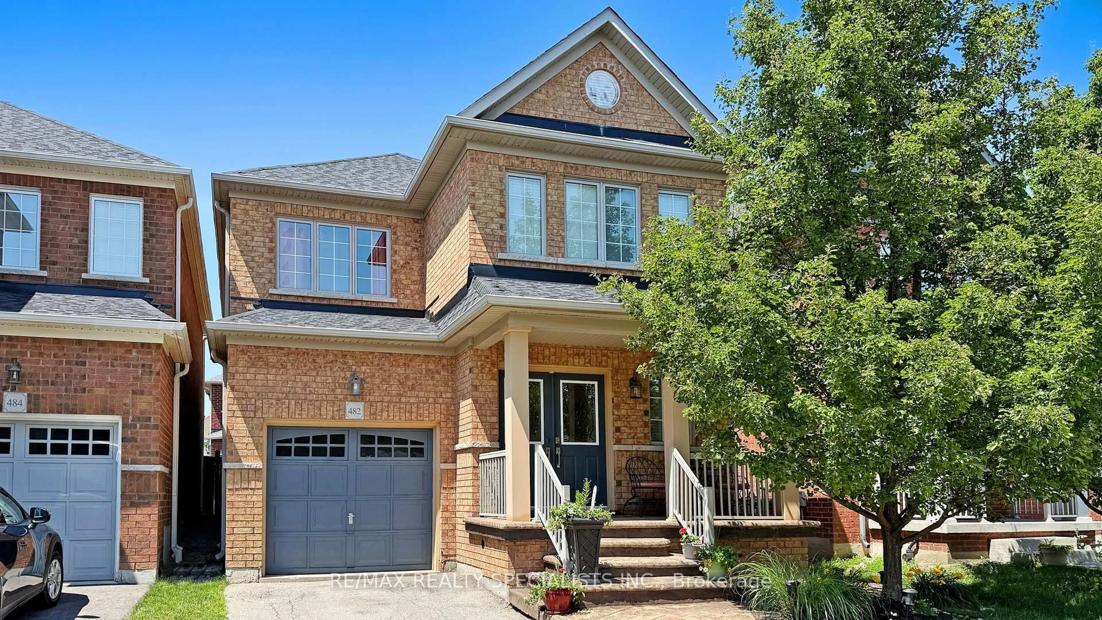 Home with brick exterior material, street for 482 Grant Way, Milton Ontario L9T 0S8